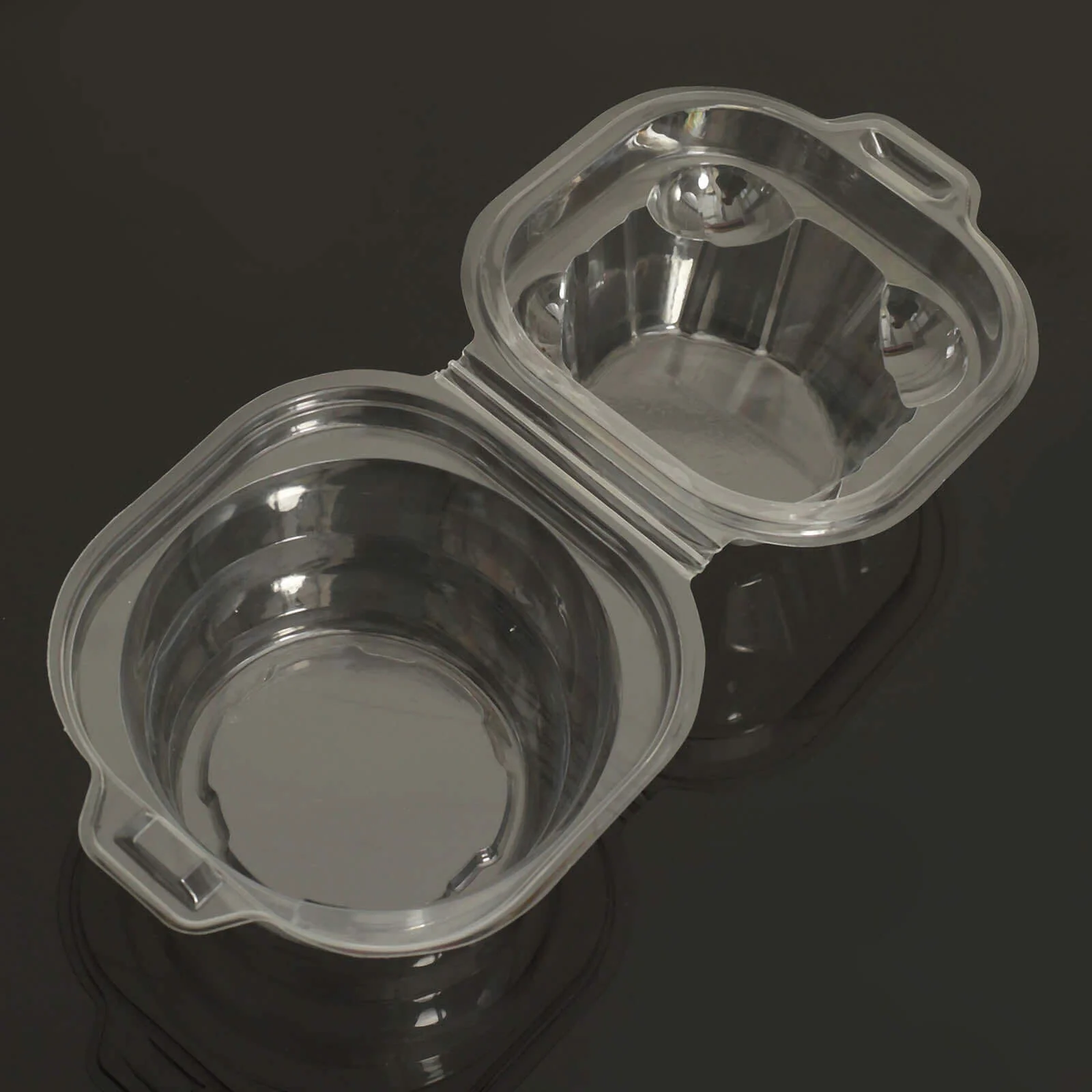 25-Pack Plastic Cupcake Container Boxes with Dome Lid 4" Clear - Stackable Individual Clamshell-Packaging for Bakery Display & Party Favors - Image 7