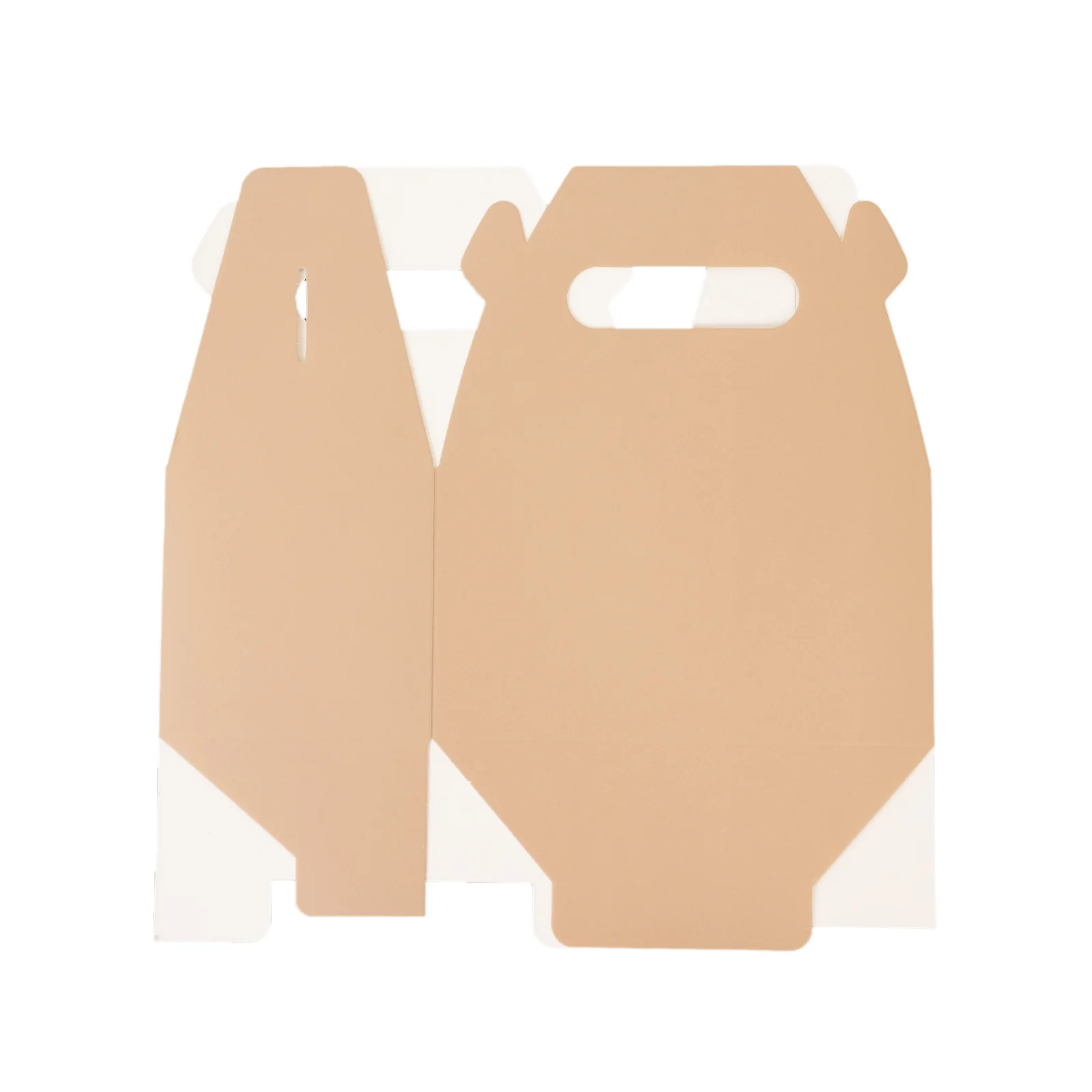 25 Pack Party Favor Gift Tote Gable Boxes, Matte Nude Candy Treat Boxes - 6"x3.5"x7" - Image 7