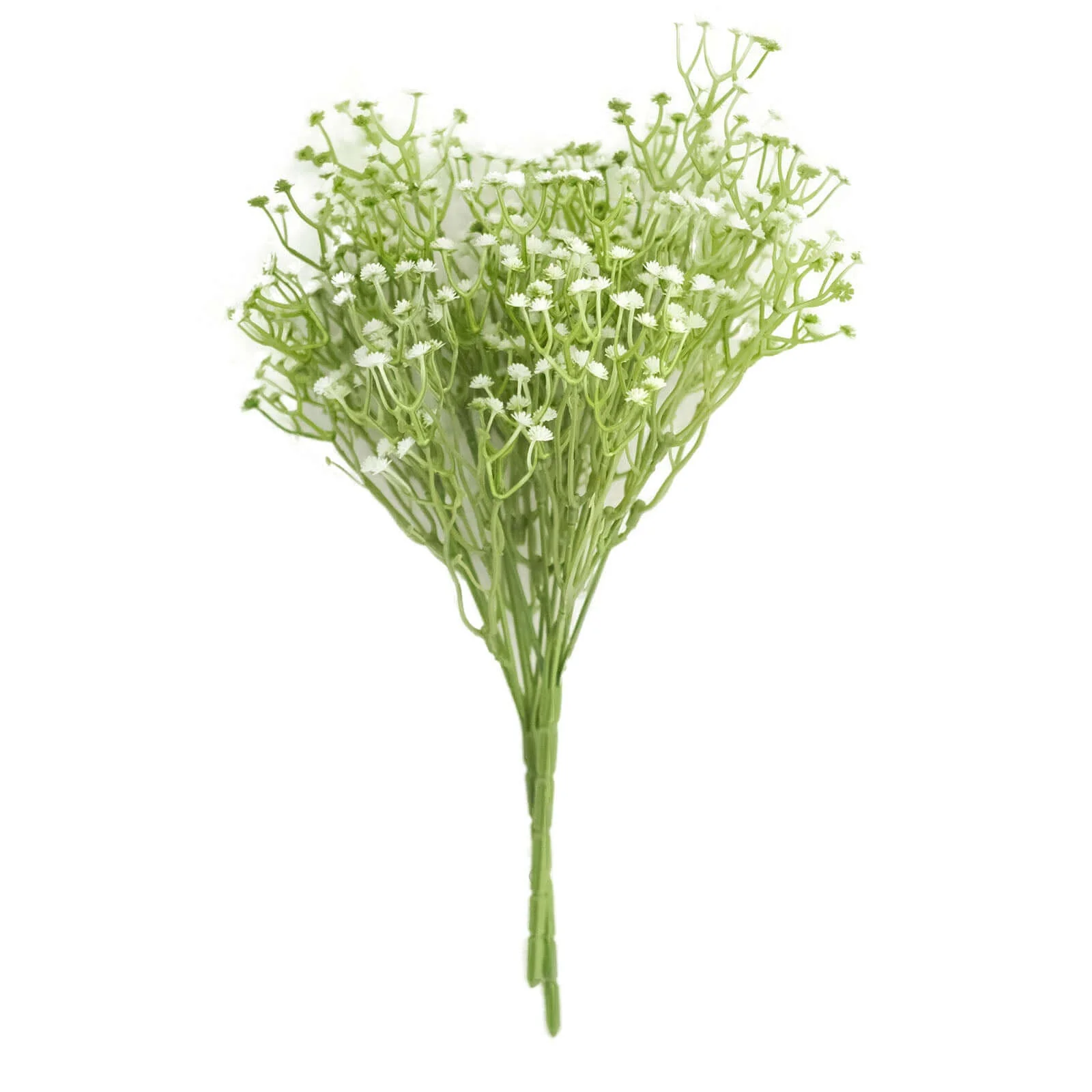 3 Bushes White Artificial Baby’s Breath Gypsophila Flower Arrangements, Real Touch Indoor Faux Floral Bouquets 14" - Image 6