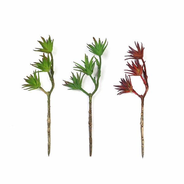 3 Pack Assorted Artificial Yucca Aloe Vera Succulent Air Plants 13" - Image 7