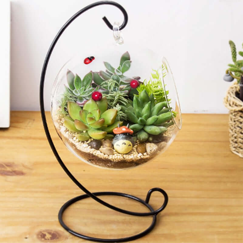 3 Pack Artificial PVC Roundleaf Echeveria Stem Succulent Plants 3" - Image 11