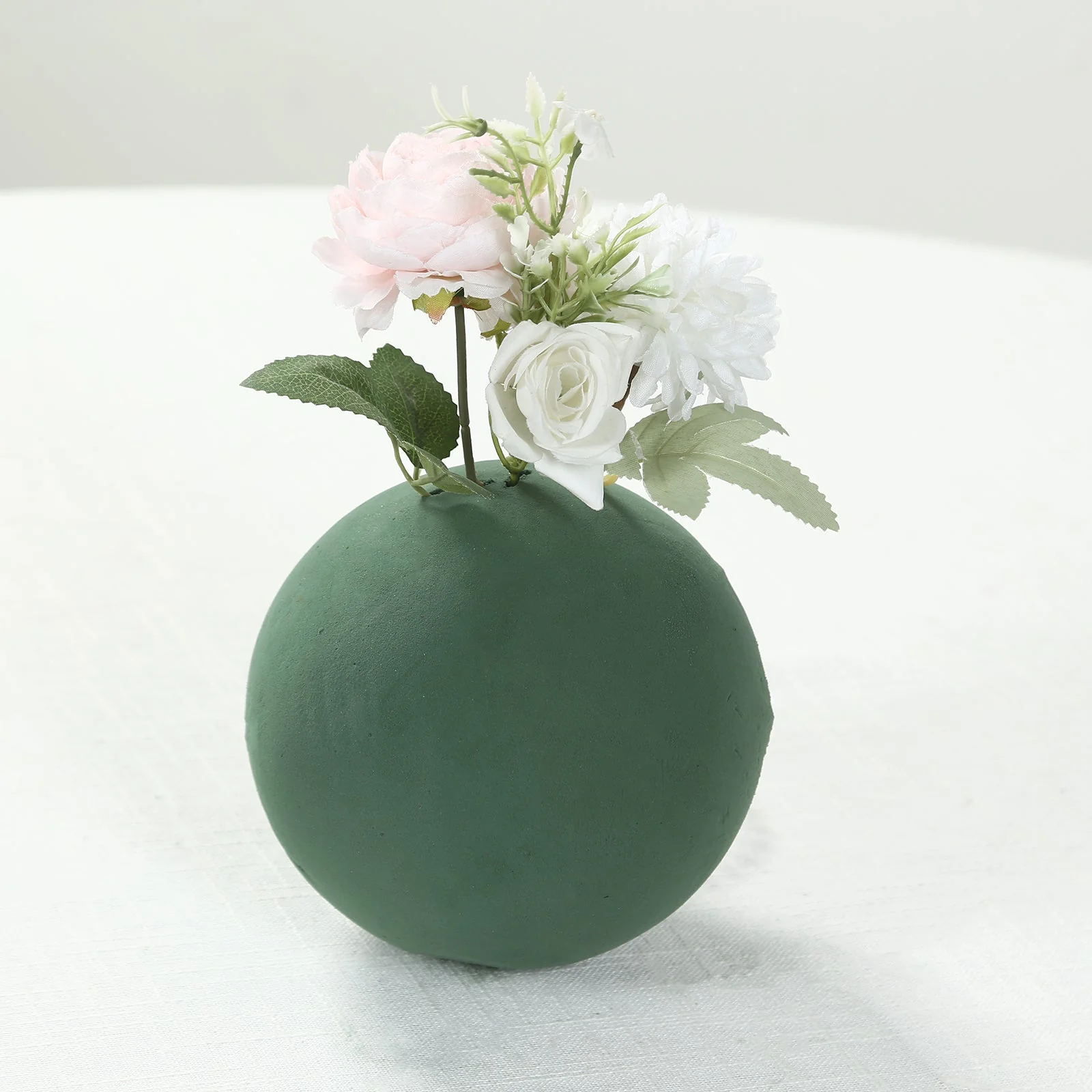 3-Pack Green DIY Flower Arrangements Craft Foam Ball, Smooth Floral Foam Ball 6" - Image 8