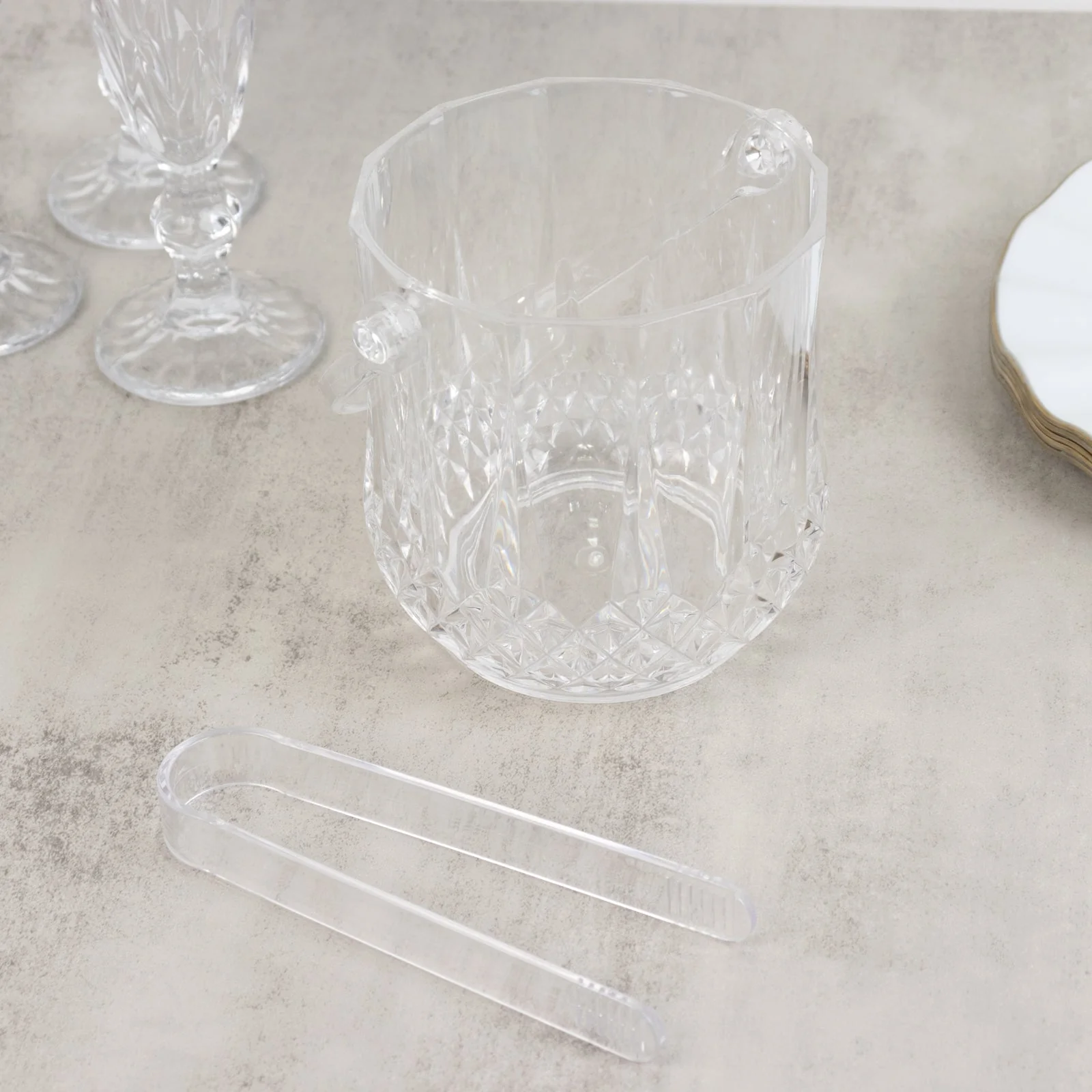 3-Pack Plastic Small Ice Buckets - Image 8