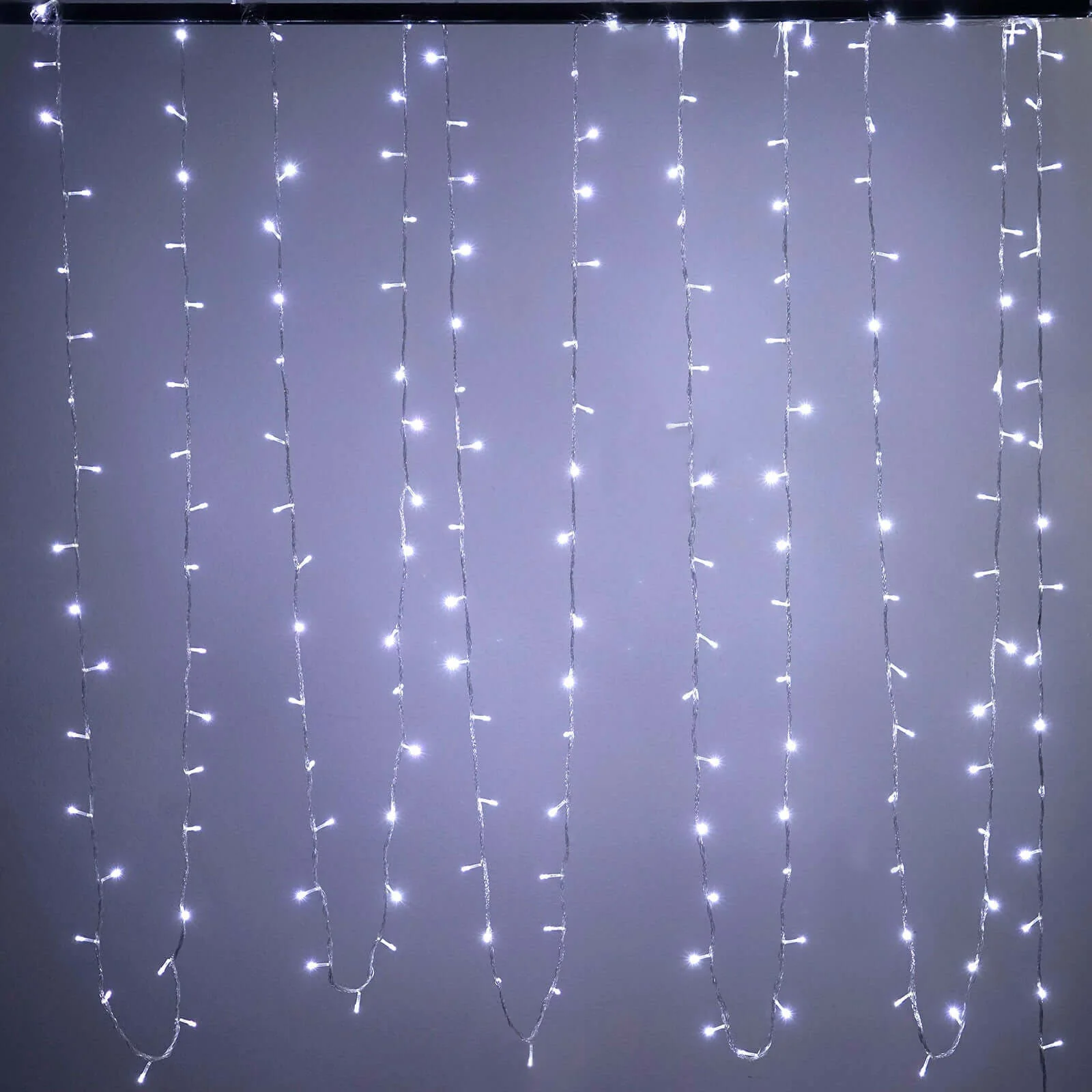 Cool White 100 LED Connectable String Lights, 120V Fairy Lights 30ft