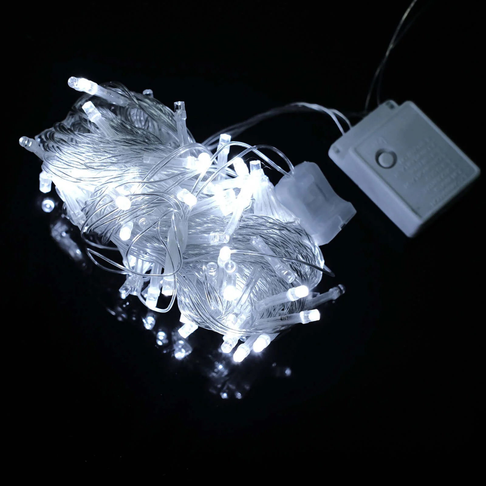 Cool White 100 LED Connectable String Lights, 120V Fairy Lights 30ft - Image 8