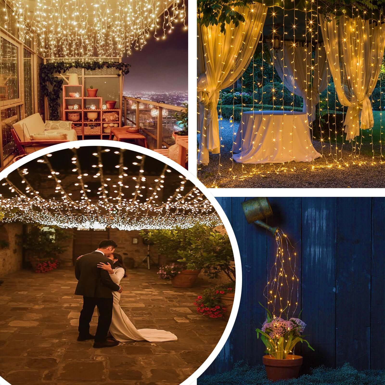 Warm White 100 LED Connectable String Lights, 120V Fairy Lights 30ft - Image 5