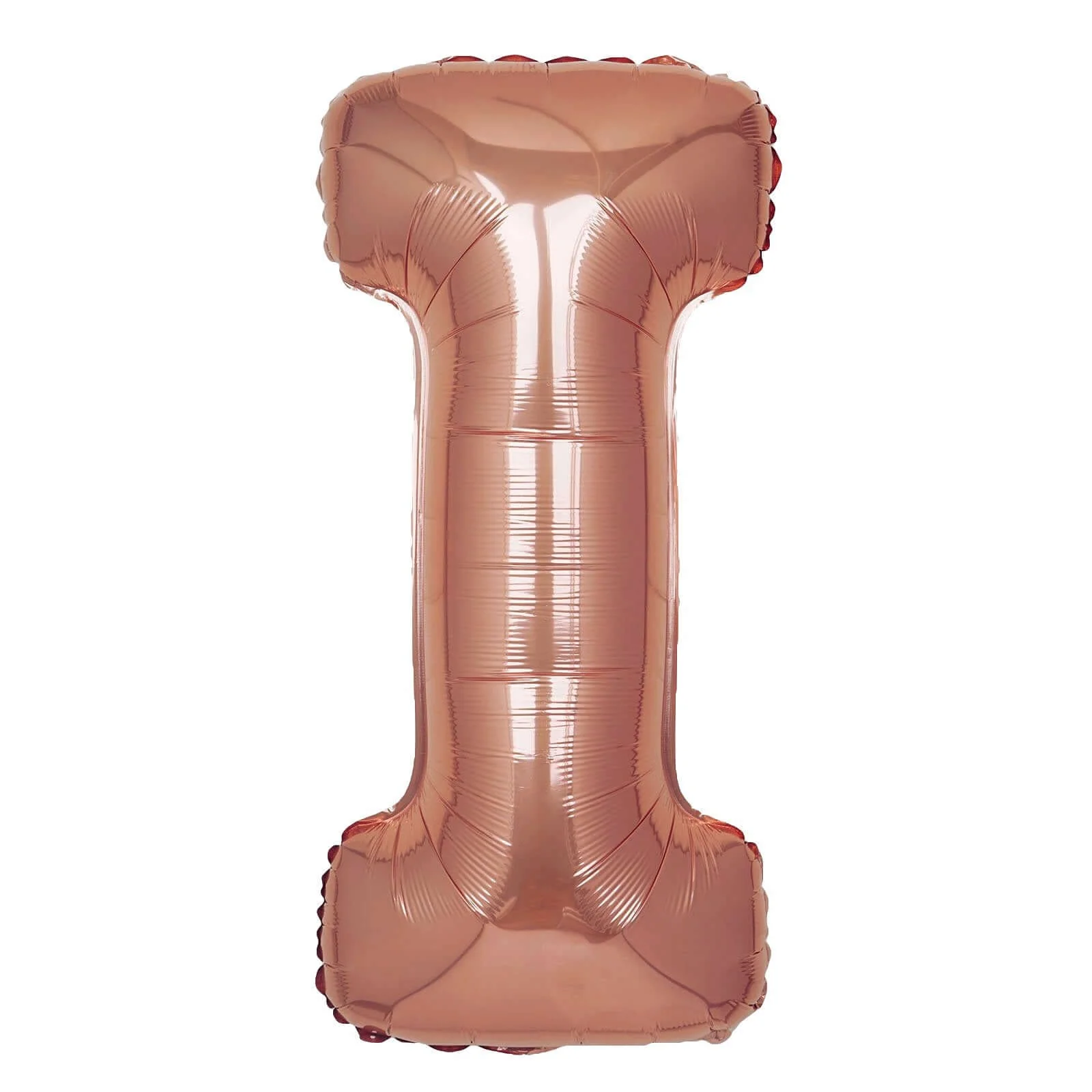 35" Rose Gold Letter and Number Balloons, Metallic Mylar Foil Helium Air Balloons - Image 11