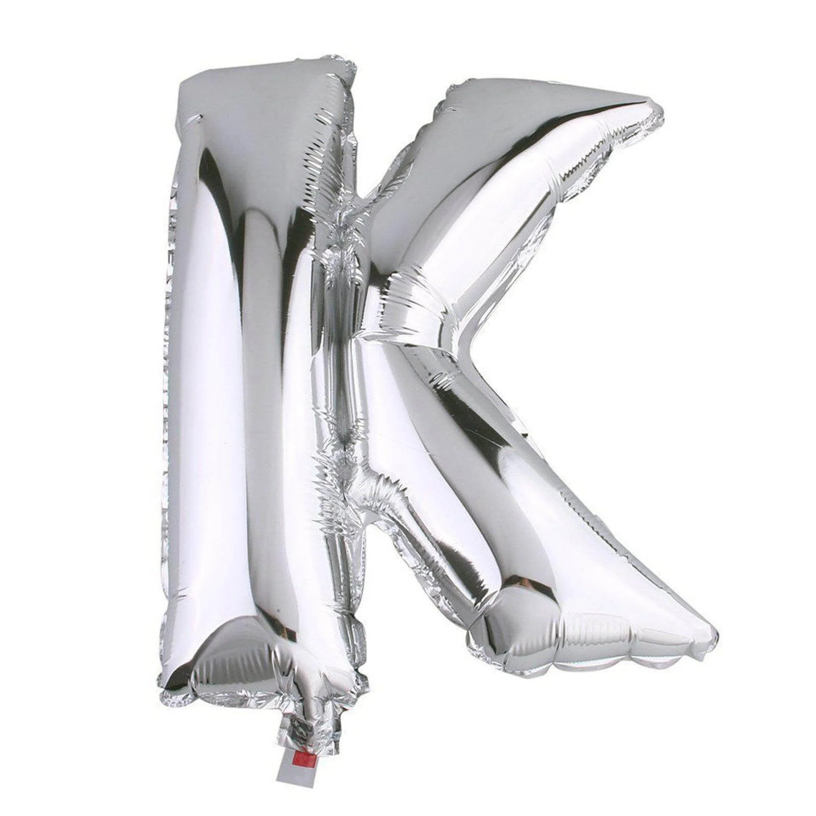 35" Silver Letter and Number Balloons, Metallic Mylar Foil Helium Air Balloons - Image 17