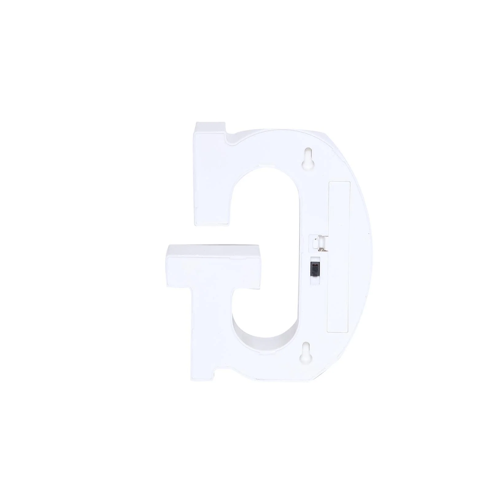 3D Marquee Letter "G" Gold with Warm White 6 LED Lights 6" - Light-Up Accent for Displays - Image 6