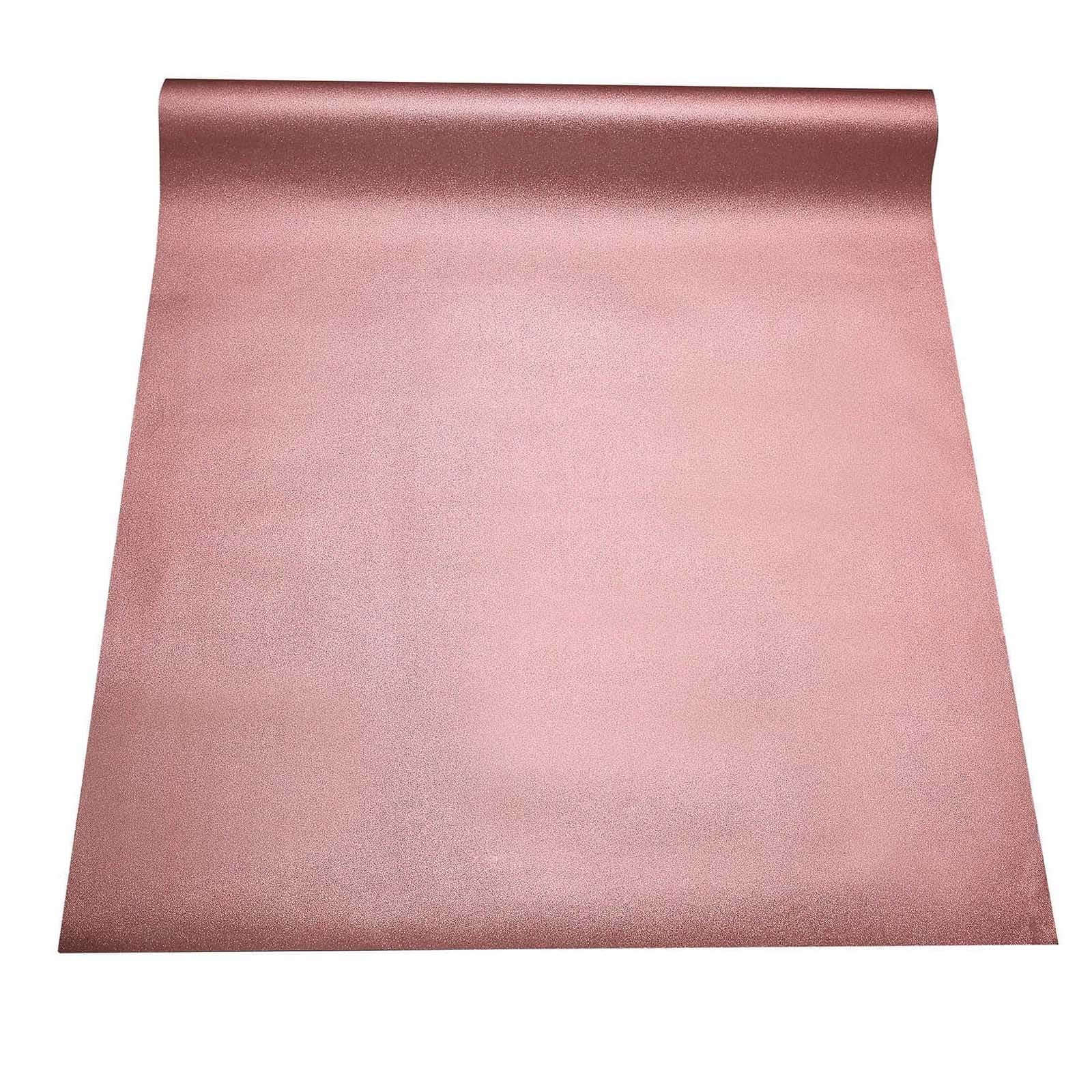 Rose Gold Sparkle Glitter Wedding Aisle Runner, Non-Woven Red Carpet Runner Prom, Hollywood, Glam Parties 3ftx50ft - Image 7