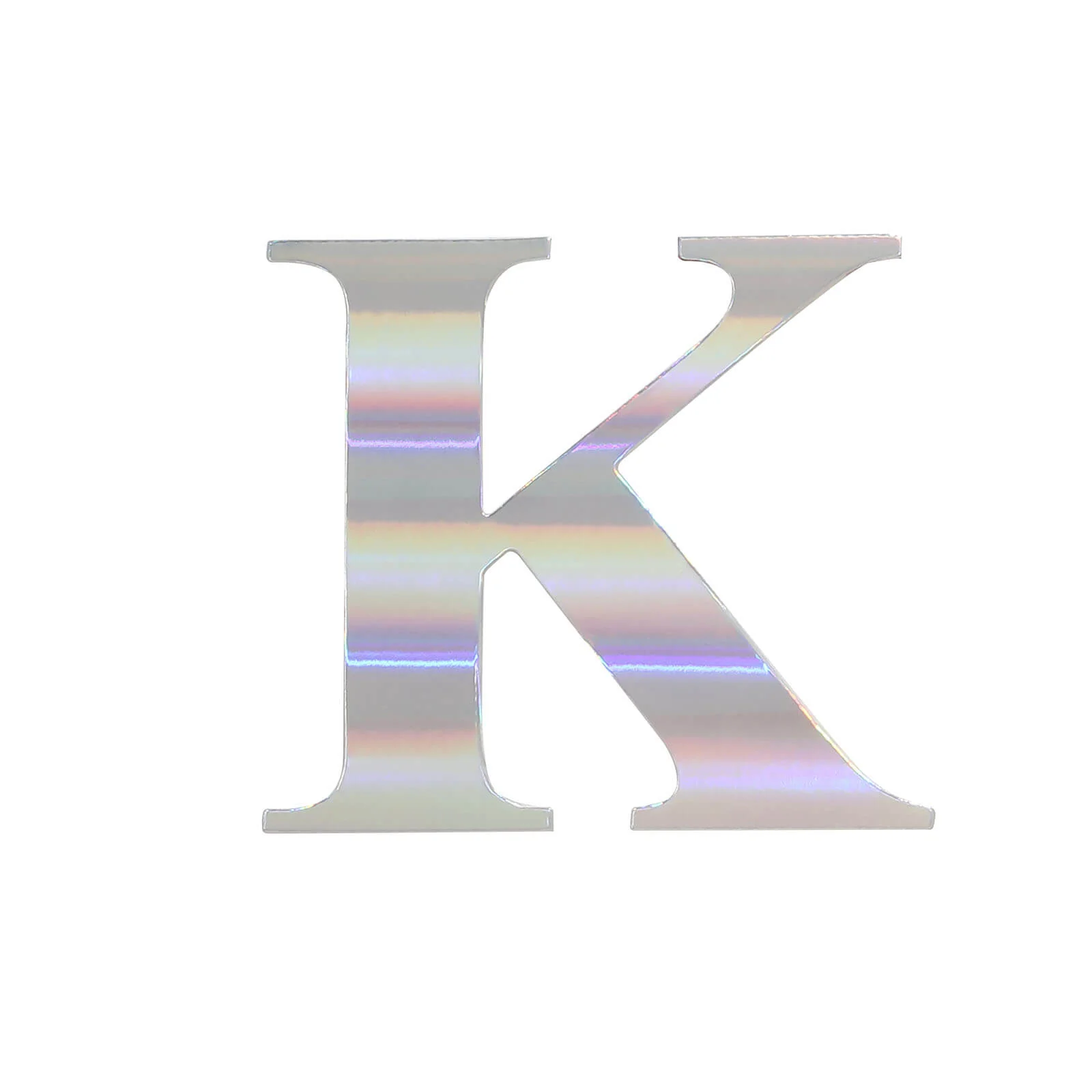 4 Pack Metallic Iridescent Alphabet and Number Stickers Banner, Customizable Stick on Letters & Numbers 5" - Image 23