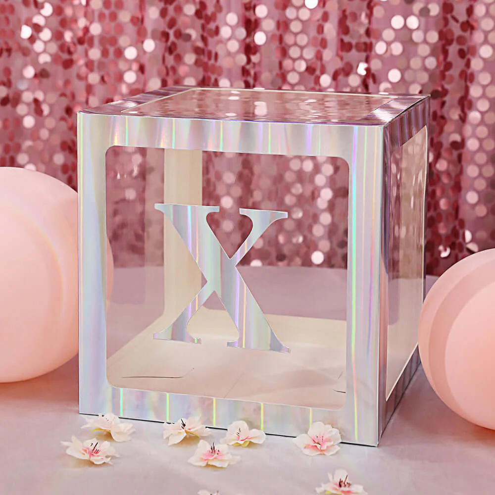 4 Pack Metallic Iridescent Alphabet and Number Stickers Banner, Customizable Stick on Letters & Numbers 5" - Image 96