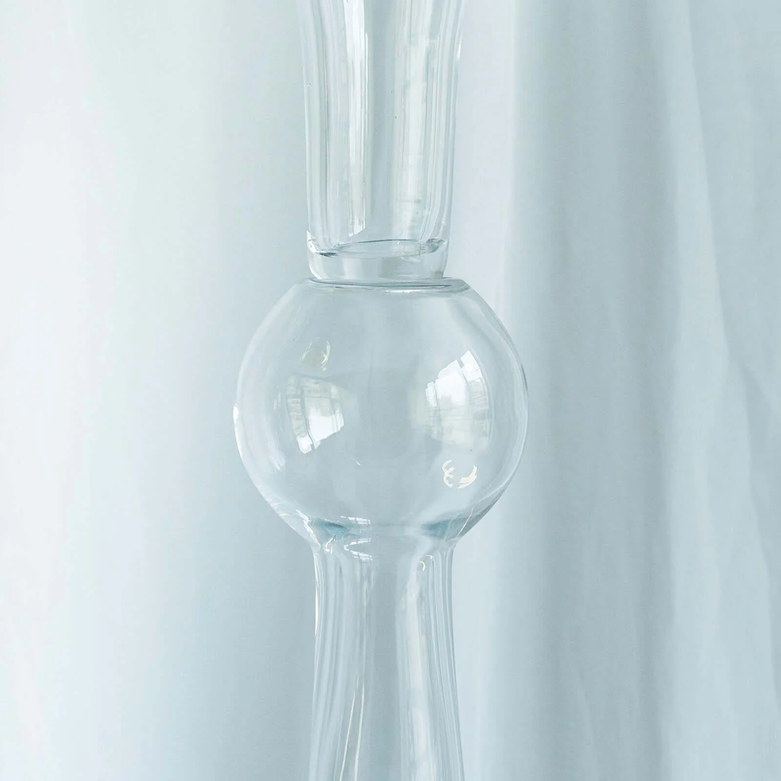 4-Pack Glass Trumpet Vases Reversible Latour Design 24" Clear - Decorative Flower Centerpieces for Weddings - Image 7