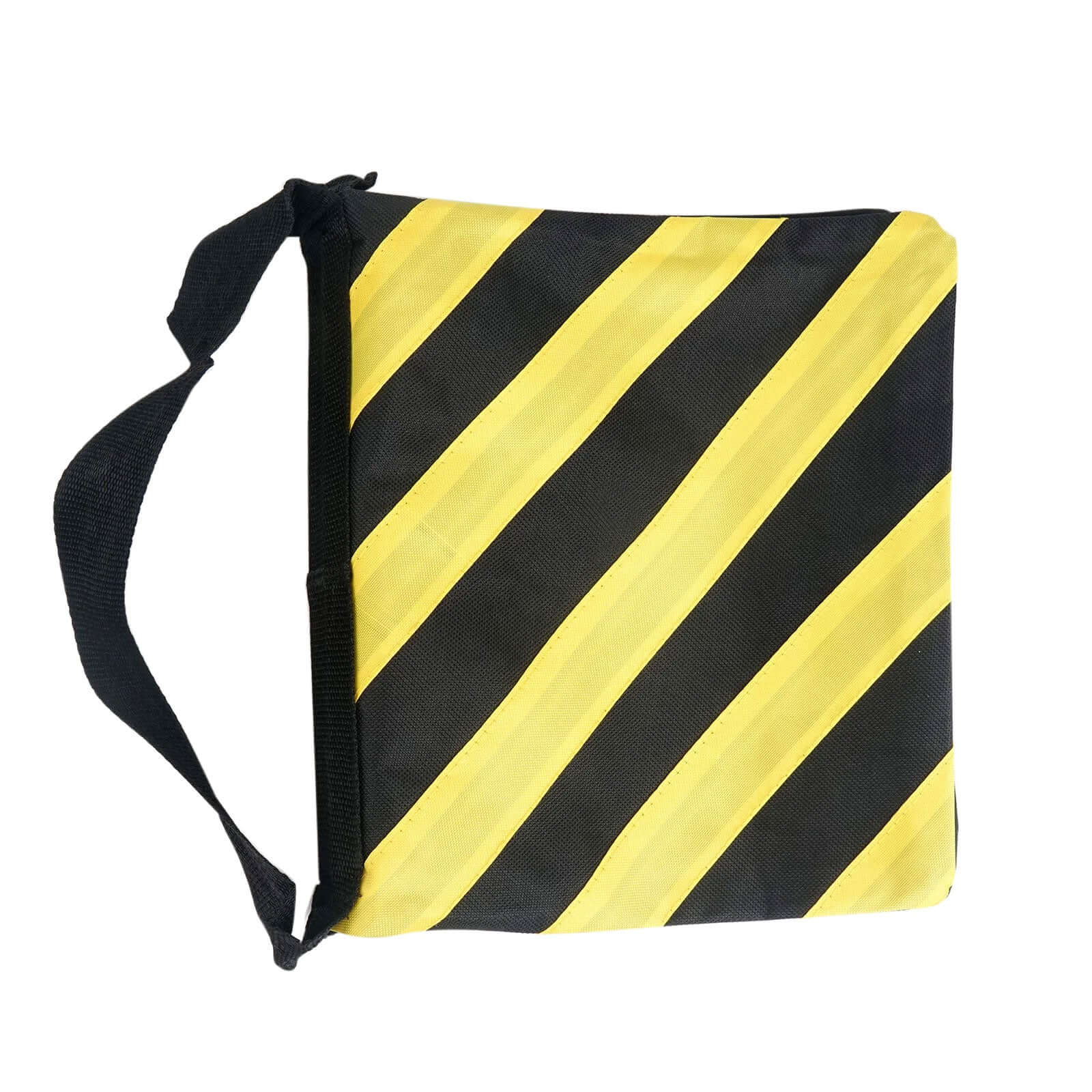 4 Pack Heavy Duty Black Yellow Sand Saddle Bag For Pipe and Drape Backdrop Stands - Image 8