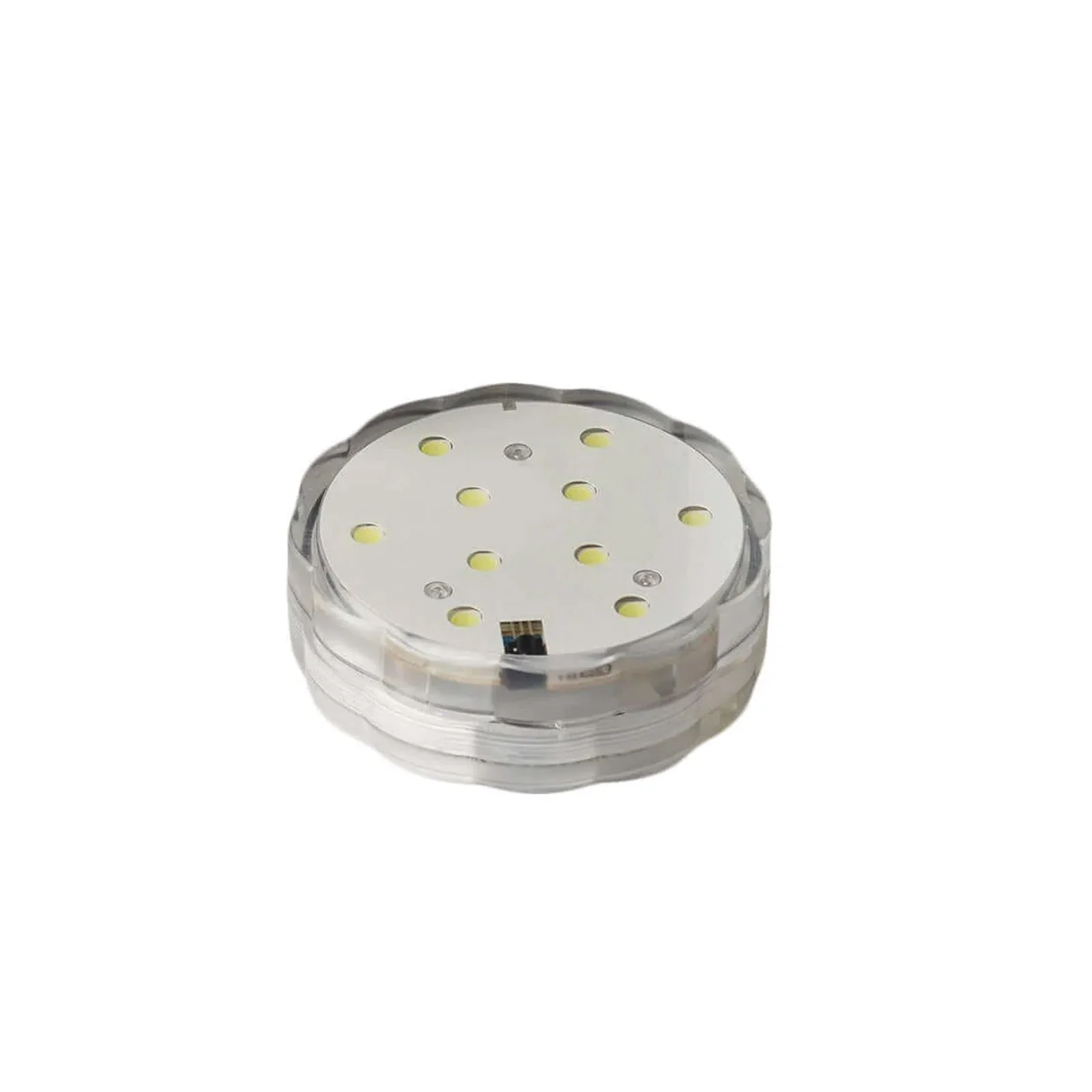 4-Pack LED Disc Lights 3" Flower Shaped Design Warm White - Remote Operated DIY Centerpiece Accent - Image 7