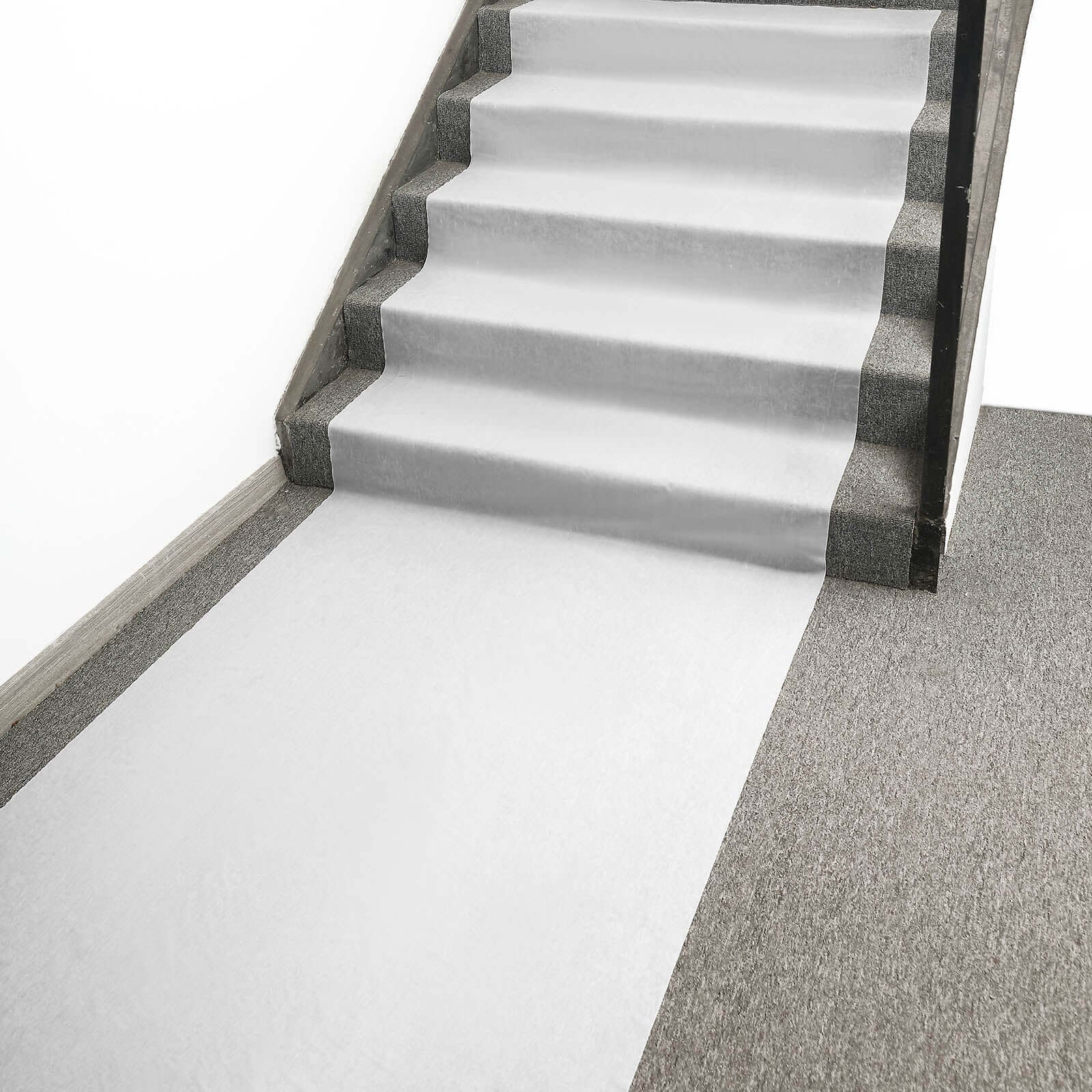 Elegant White PVC Aisle Runner for Stunning Wedding Decor - Image 8