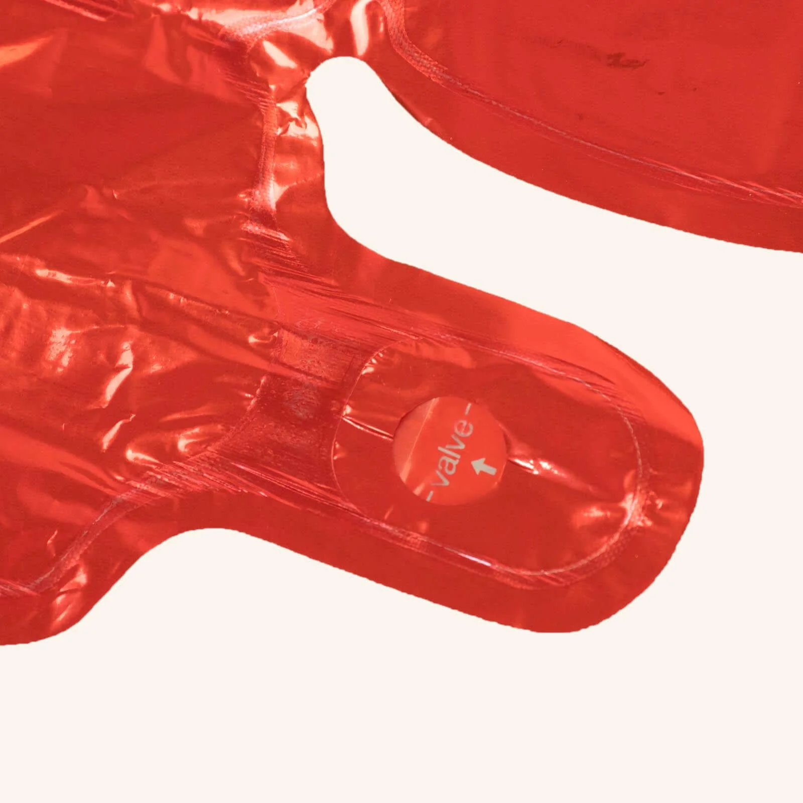 Metallic Red Extra Large Heart Mylar Foil Balloon, Photo Backdrop Balloon Quilt 41"x36" - Image 11