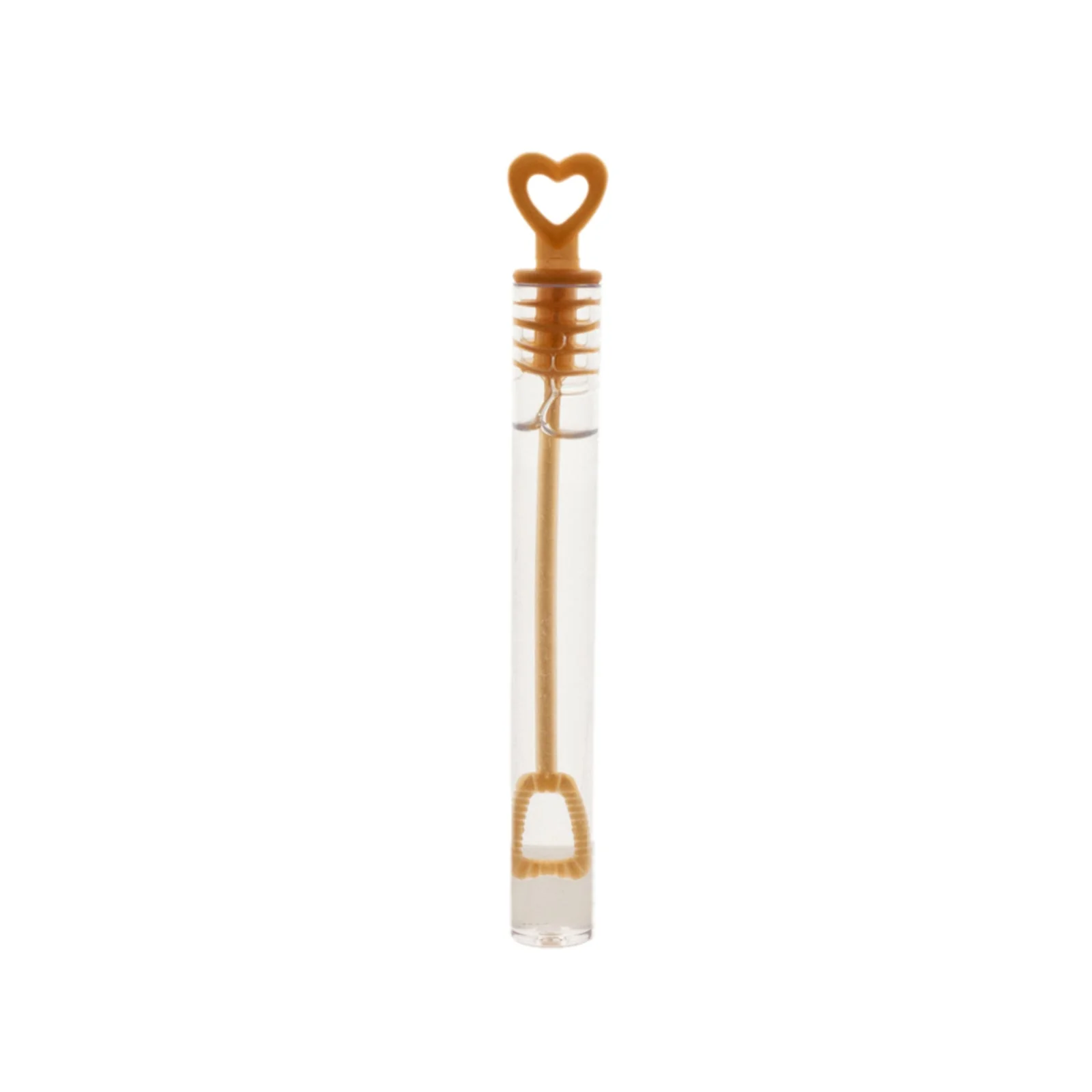 48 Pack Gold Heart Chemistry Tube Bubbles Bridal Wedding Shower Favor - 4" - Image 7