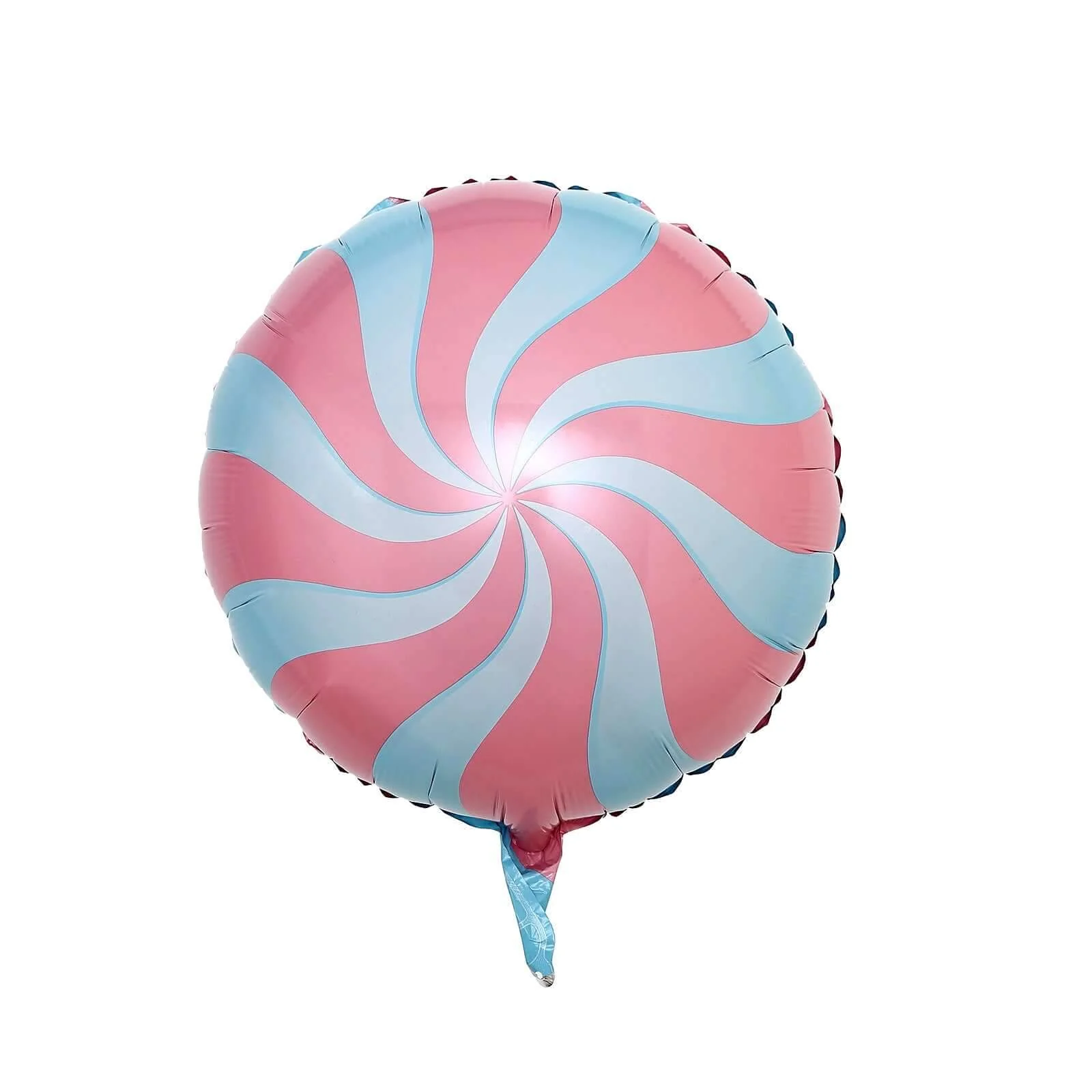 5 Pack Candy Striped Swirl Print Mylar Foil Helium/Air Balloons 13" - Image 15