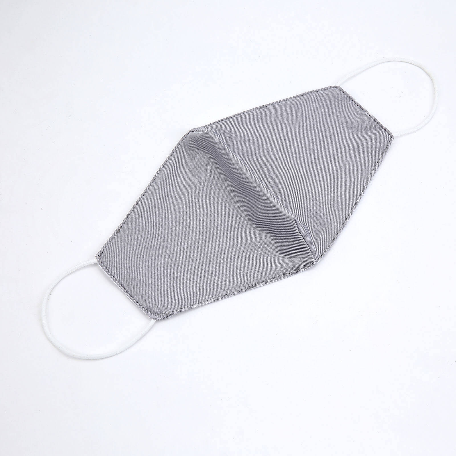 5 Pack Silver Ultra Soft 100% Organic Cotton Face Masks, Reusable Fabric Masks With Soft Ear Loops 2 Ply - Image 13