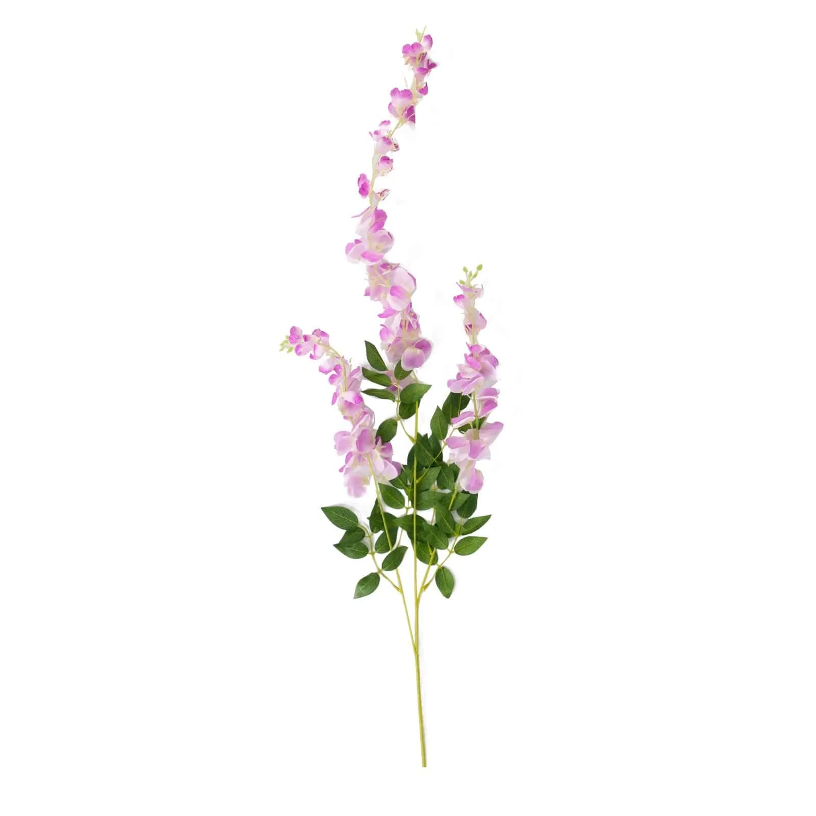 5 Pack Artificial Silk Hanging Wisteria Flower Garland Vines in Lavender Lilac, 3 Strands in 1 Bush - 44" - Image 6
