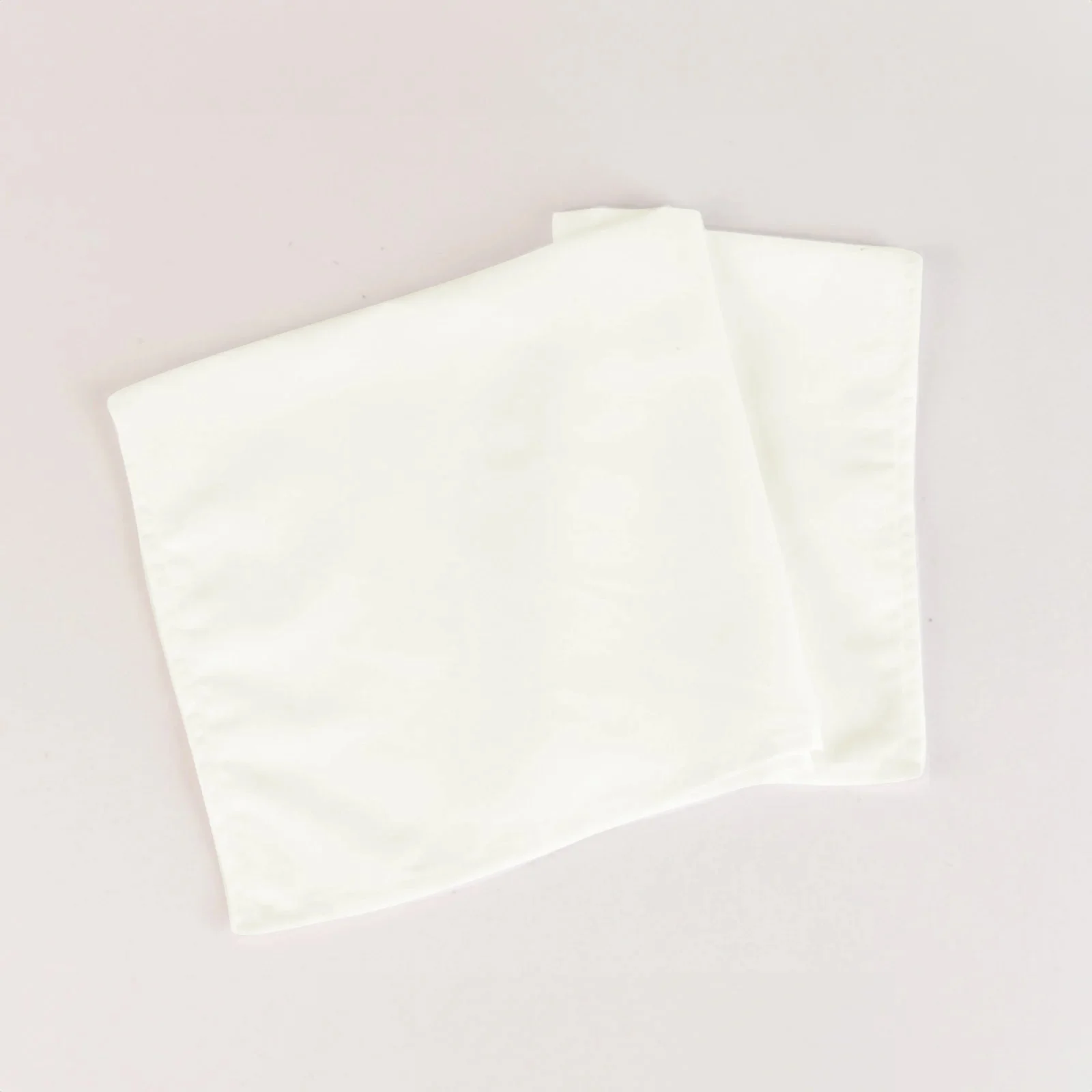 5 Pack Cotton Blend Napkins 20"x20" Ivory - Durable & Wrinkle Resistant Cloth Napkins - Image 9
