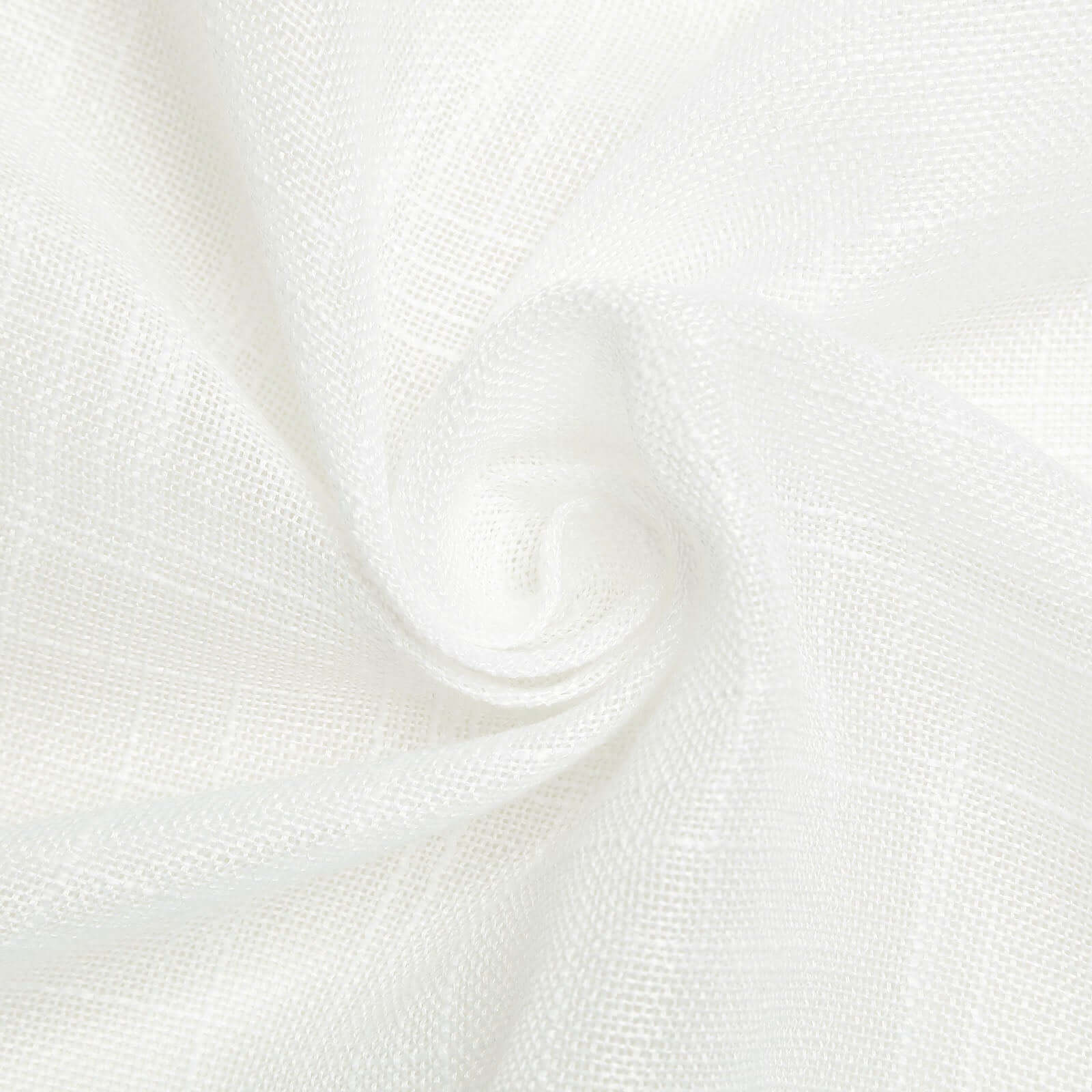5 Pack Faux Linen Napkins 20"x20" White - Slubby Textured & Wrinkle Resistant Dinner Napkins for Rustic Boho Weddings and Events - Image 8