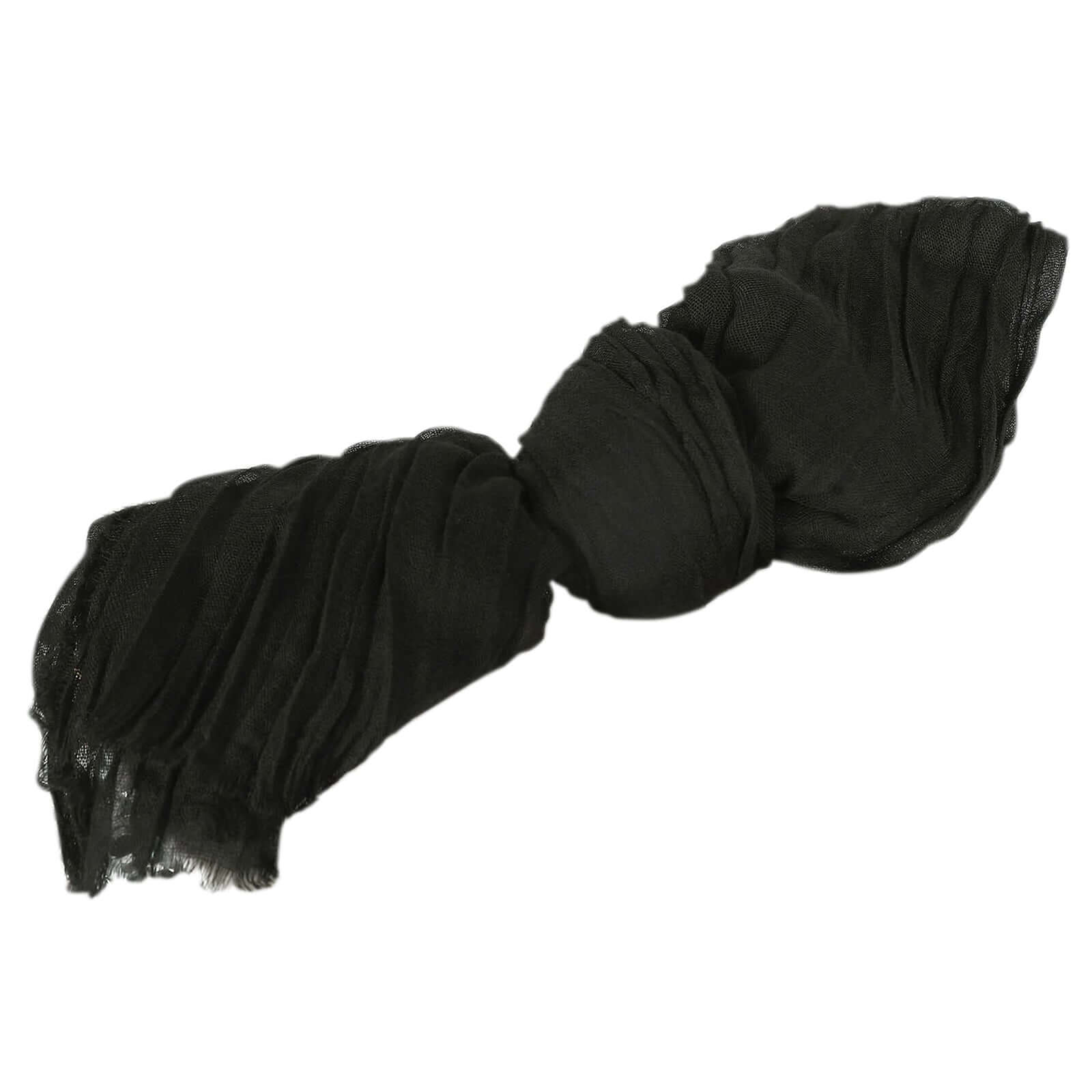 5 Pack Gauze Cheesecloth Napkins 24"x19" Black - Reusable Cloth Napkins for Rustic Farmhouse Table Settings - Image 5