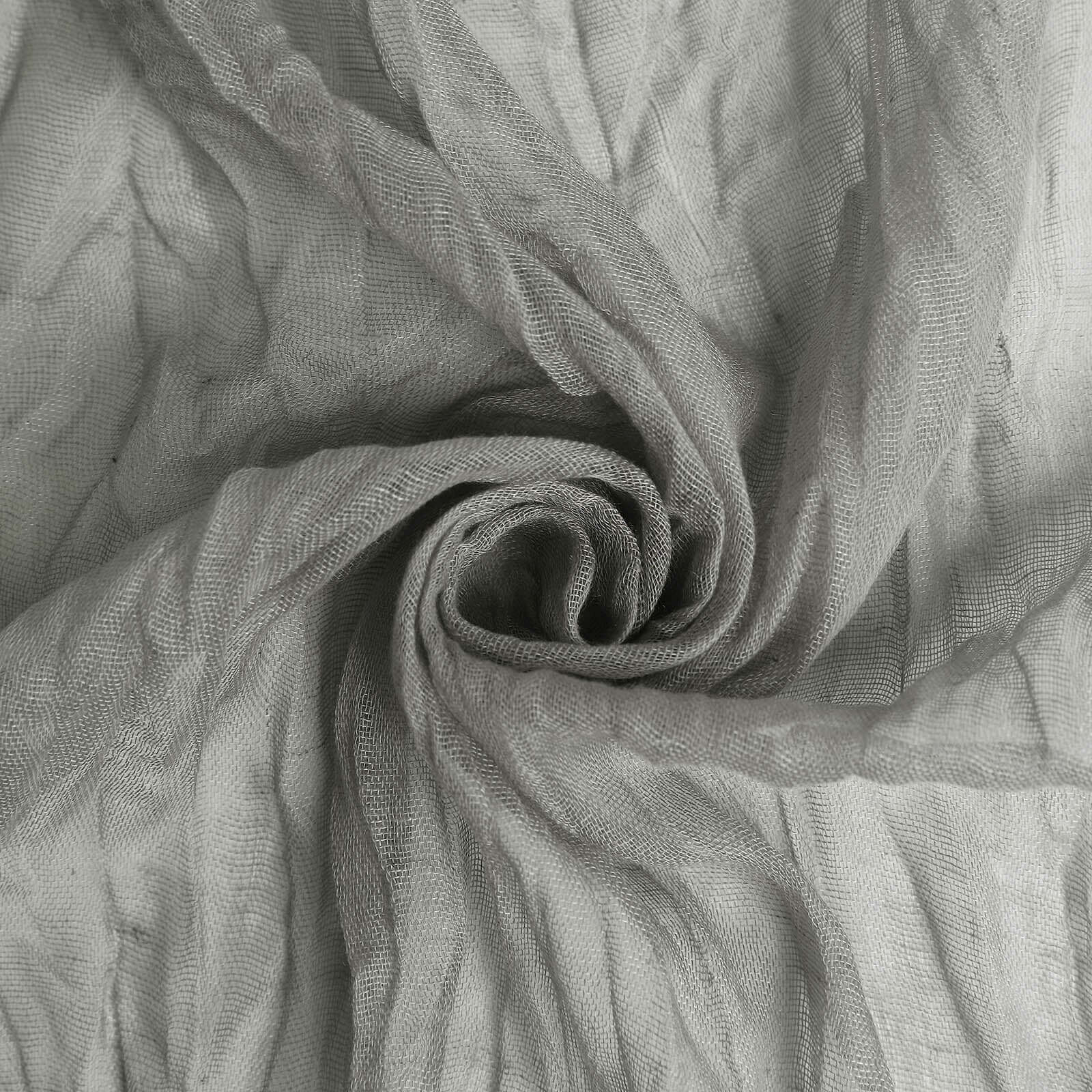 5 Pack Gauze Cheesecloth Napkins 24"x19" Gray - Reusable Boho Dinner Napkins - Image 12