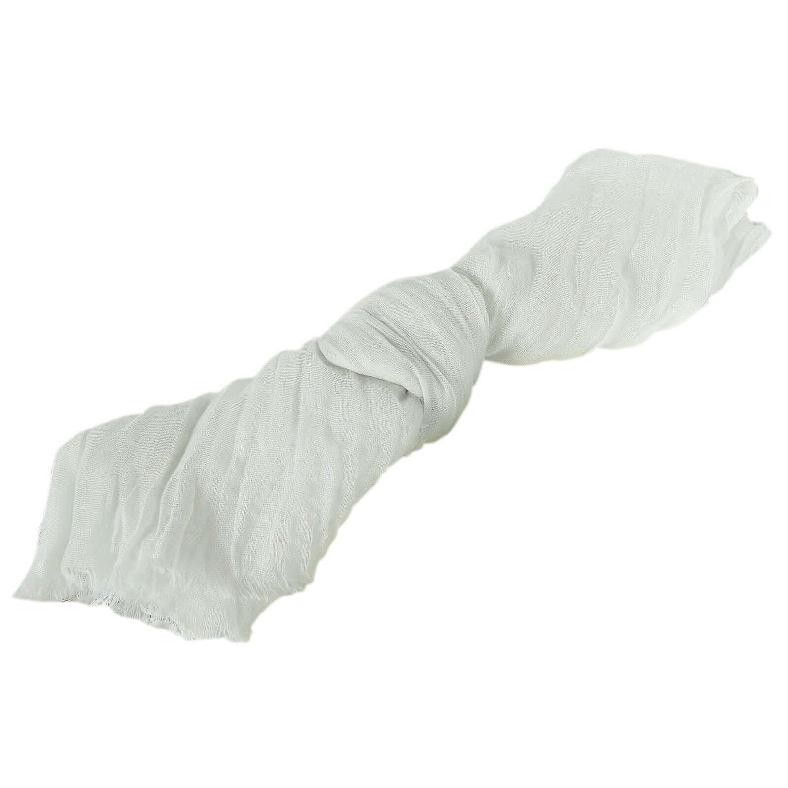 5 Pack Gauze Cheesecloth Napkins 24"x19" Ivory - Reusable Boho Dinner Napkins - Image 7