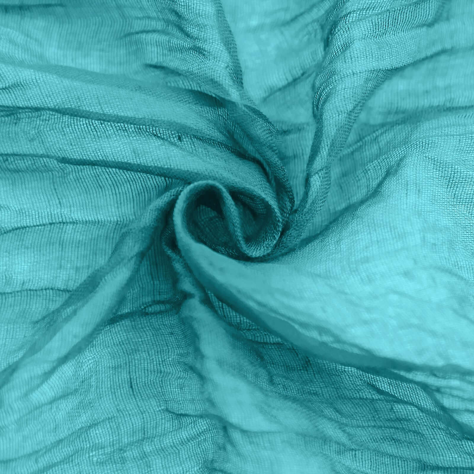 5 Pack Gauze Cheesecloth Napkins 24"x19" Peacock Teal - Reusable Boho Dinner Napkins - Image 11