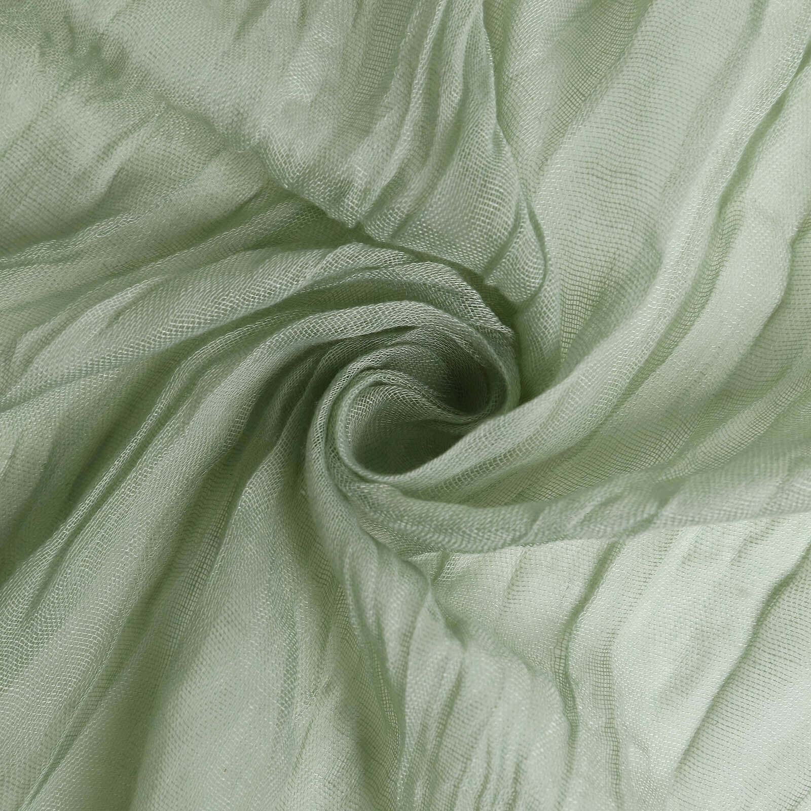 5 Pack Gauze Cheesecloth Napkins 24"x19" Sage Green - Reusable Boho Dinner Napkins - Image 11