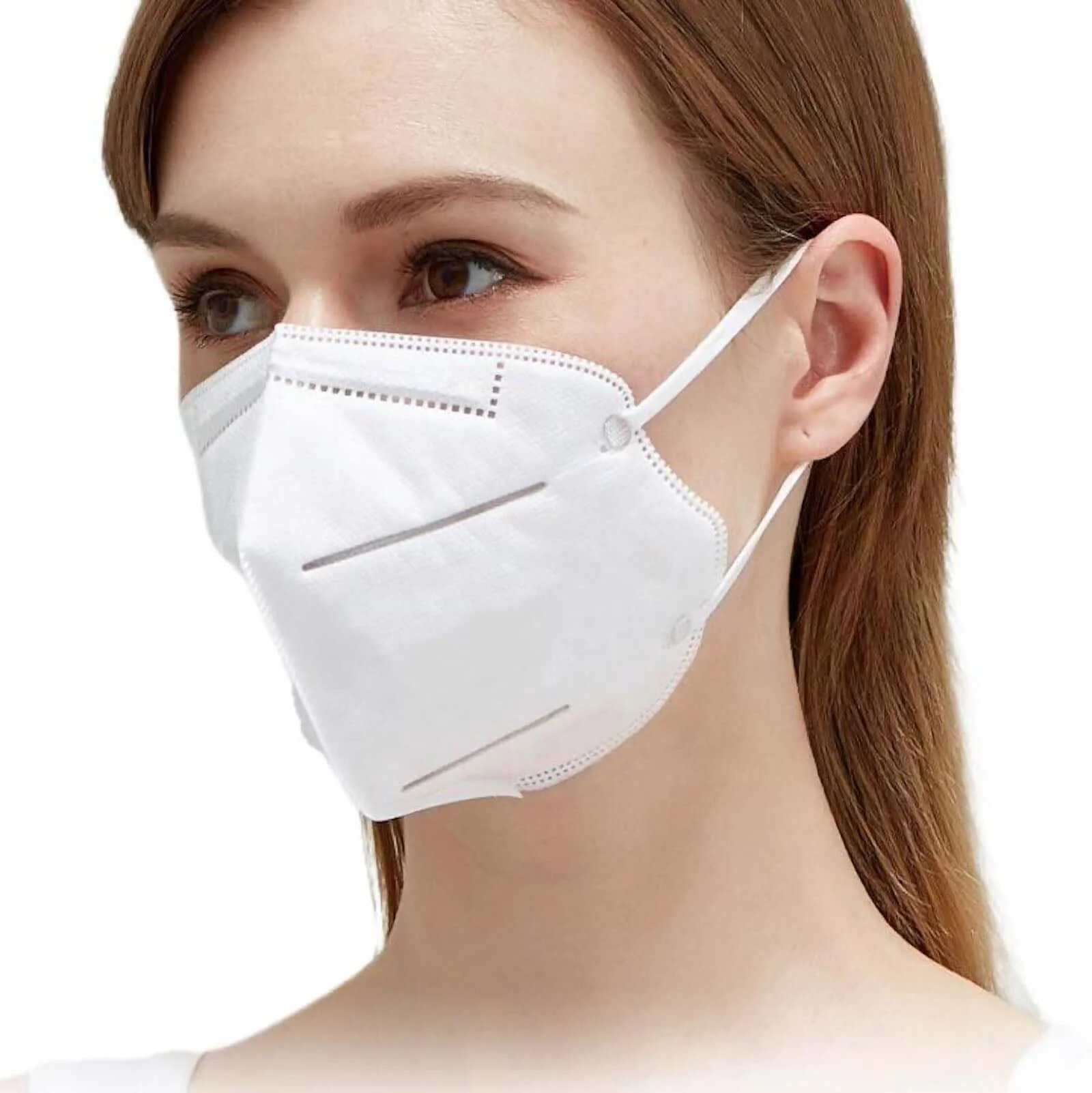 5 Pack KN95 Face Mask With 5 Layer Filters, Elastic Ear Loops And Nose Bridge Clip - Image 2
