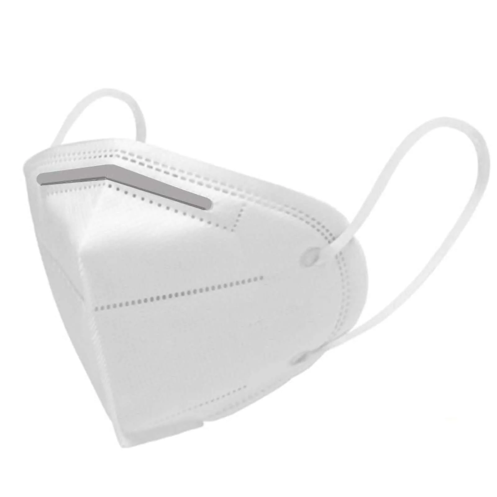 5 Pack KN95 Face Mask With 5 Layer Filters, Elastic Ear Loops And Nose Bridge Clip - Image 3
