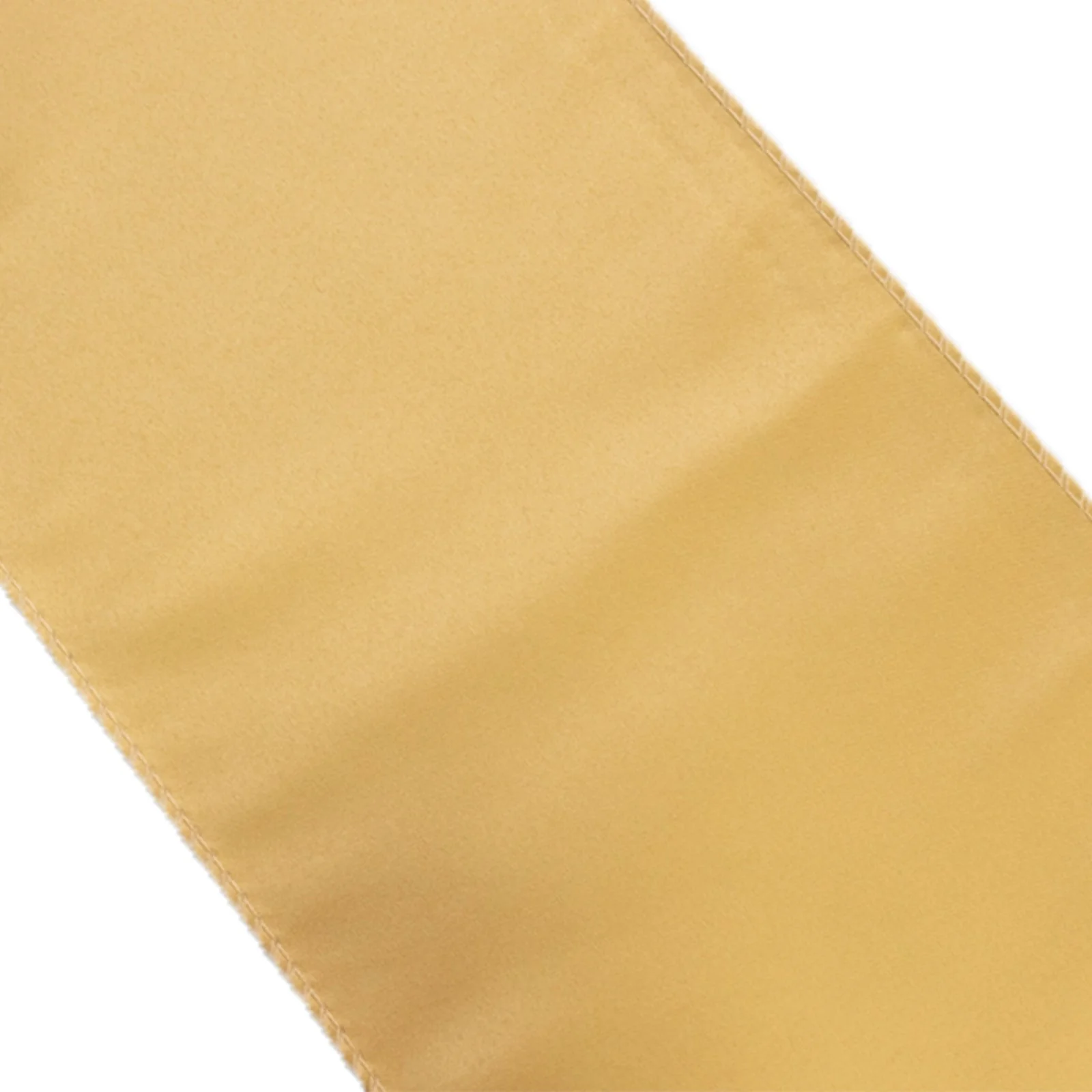 5 Pack Lamour Satin Chair Sashes 6"x106" Champagne - Reusable Decorative Bows - Image 7