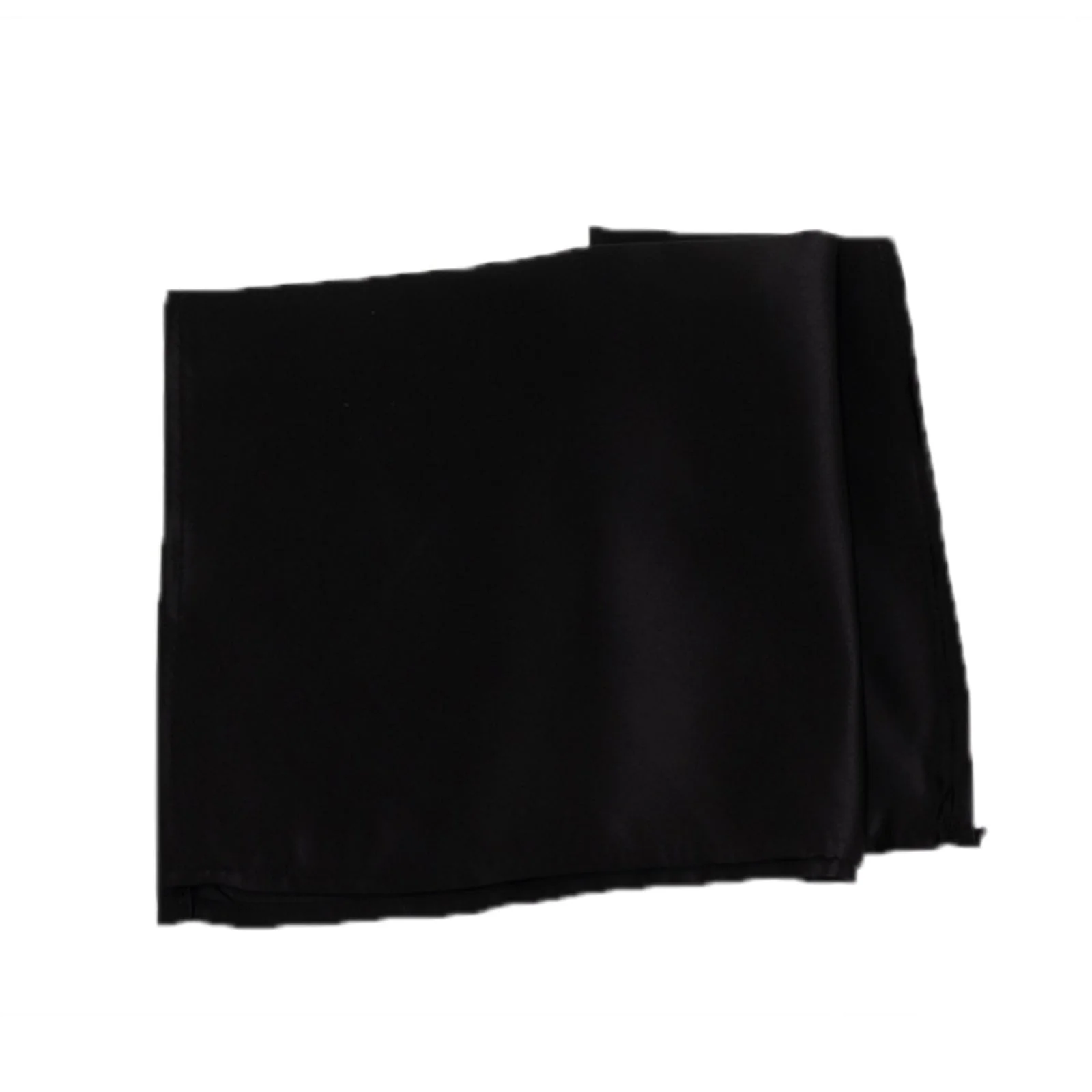 5 Pack Lamour Satin Napkins 20"x20" Black - Luxe Soft Matte Textured Cloth Napkins for Weddings, Parties & Formal Events - Image 3