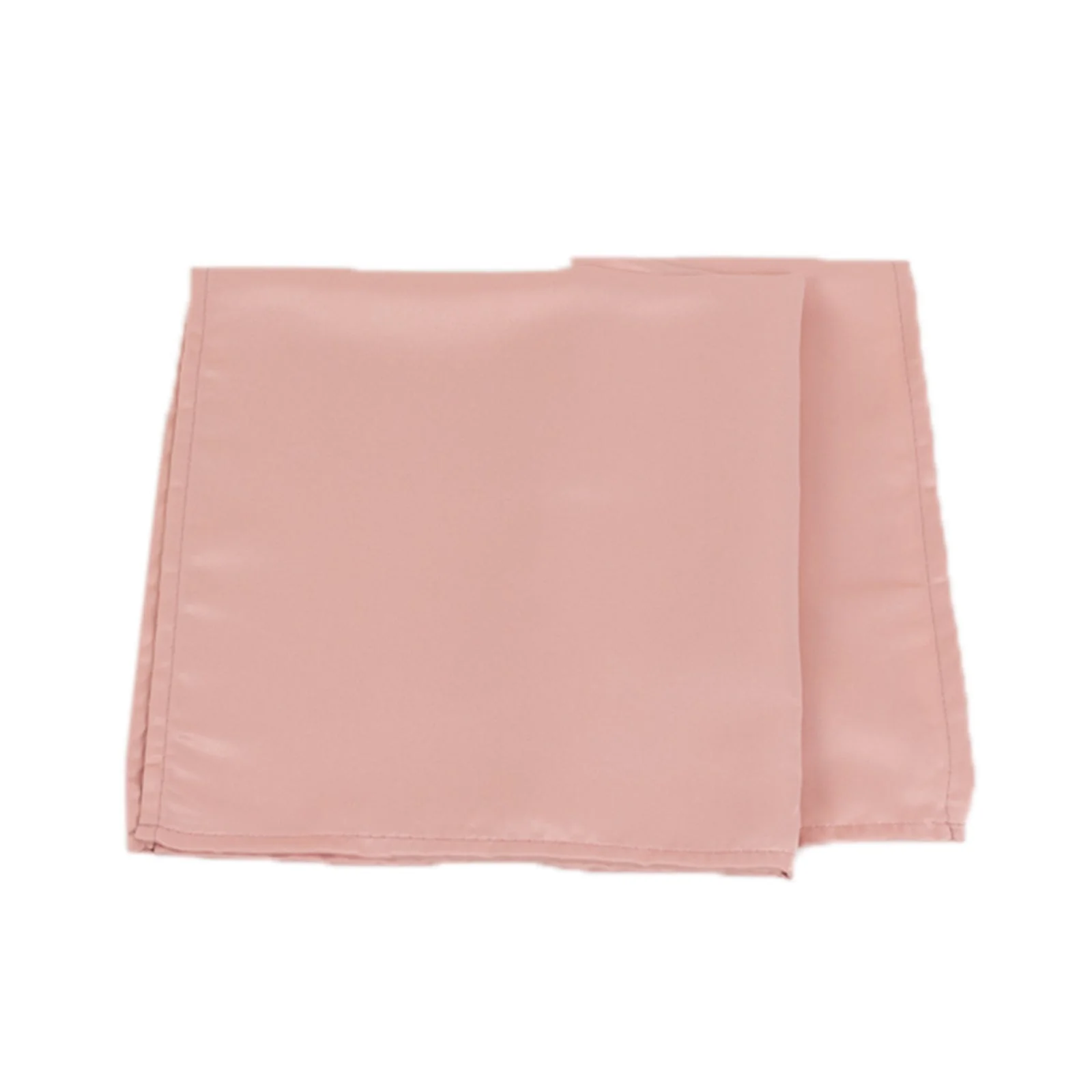 5 Pack Lamour Satin Napkins 20"x20" Dusty Rose - Soft Matte Textured Dinner Napkins - Image 3