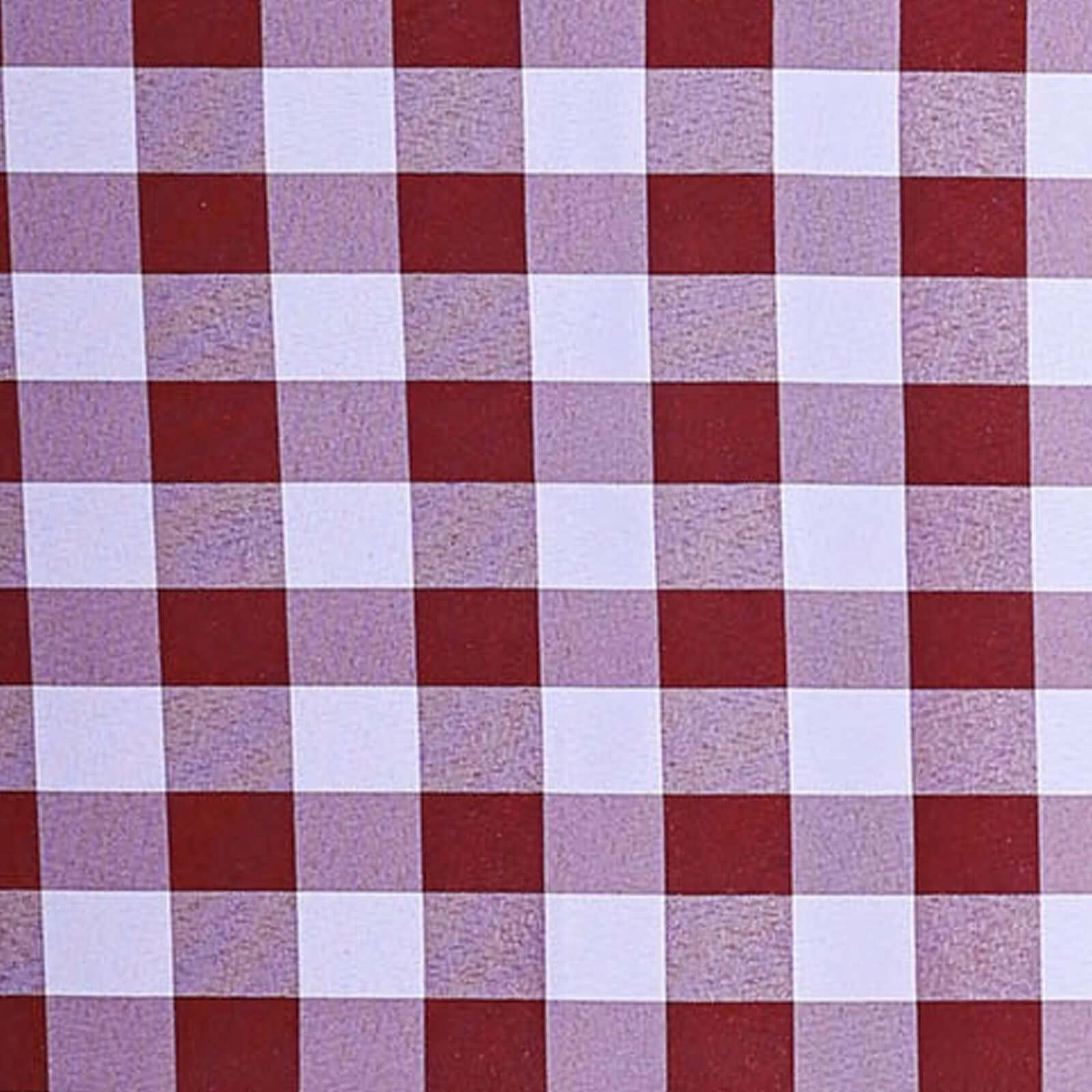 5 Pack Polyester Chair Sashes 6"x108" Burgundy/White Buffalo Plaid Pattern - Easy to Use Checkered Chair Bows - Image 11