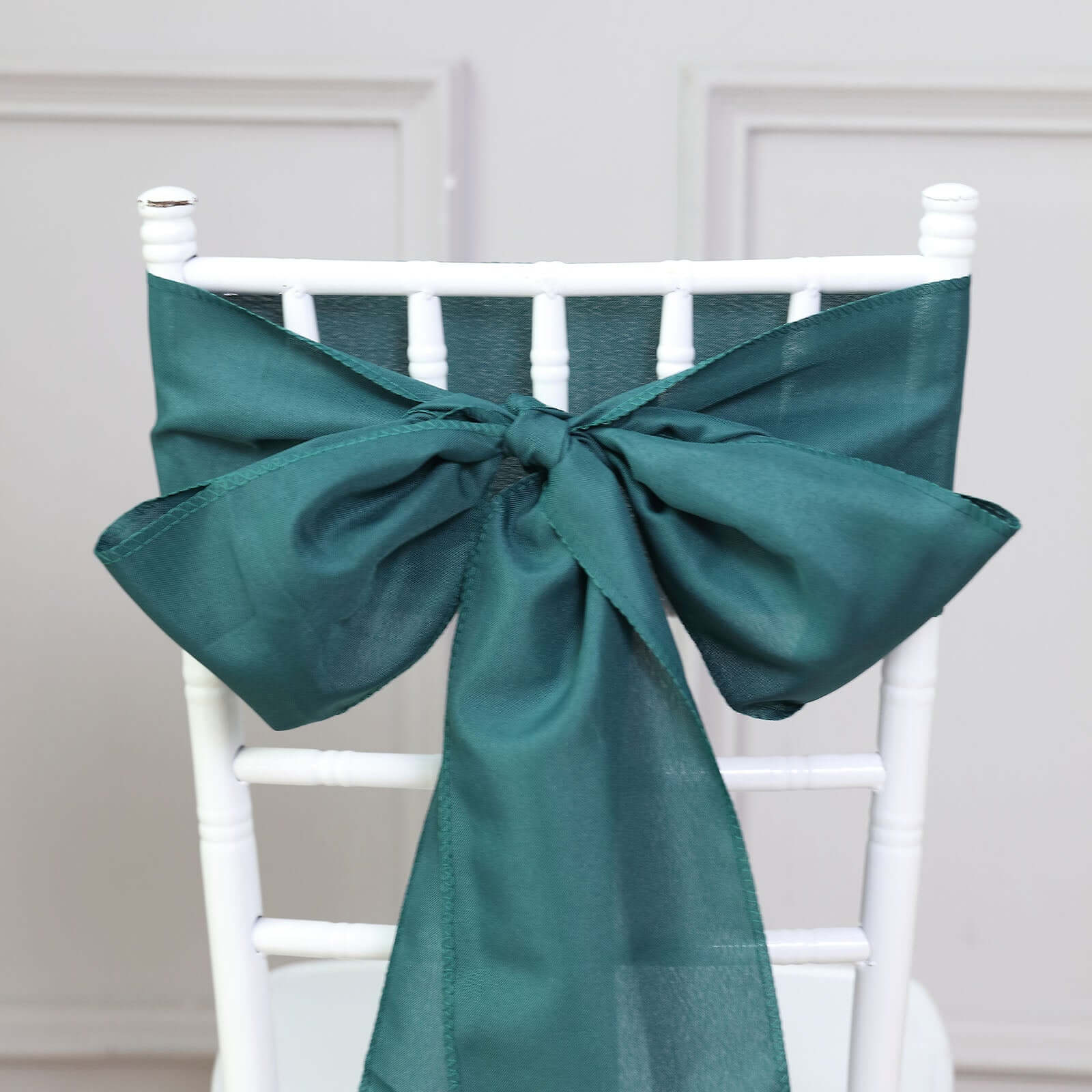 5 Pack Polyester Chair Sashes 6"x108" Peacock Teal - Image 8