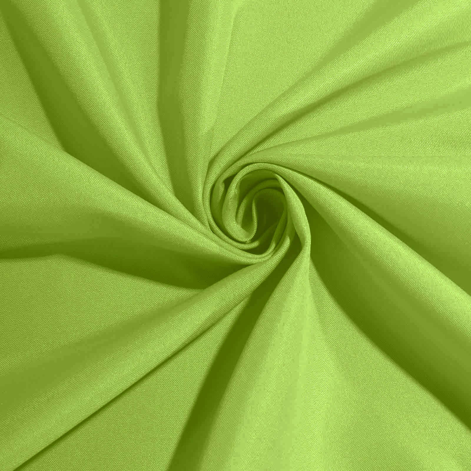 5 Pack Premium Polyester Napkins 17"x17" Apple Green - Wrinkle Resistant & Easy Care Cloth Napkins - Image 6