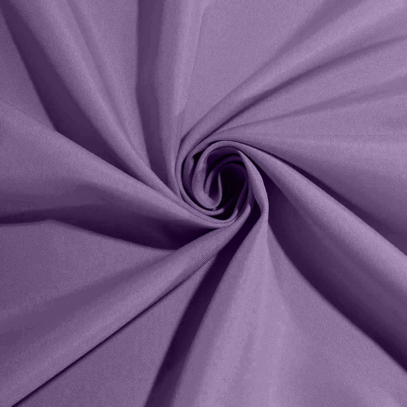 5 Pack Premium Polyester Napkins 17"x17" Violet Amethyst - Wrinkle Resistant & Easy Care Cloth Napkins - Image 6