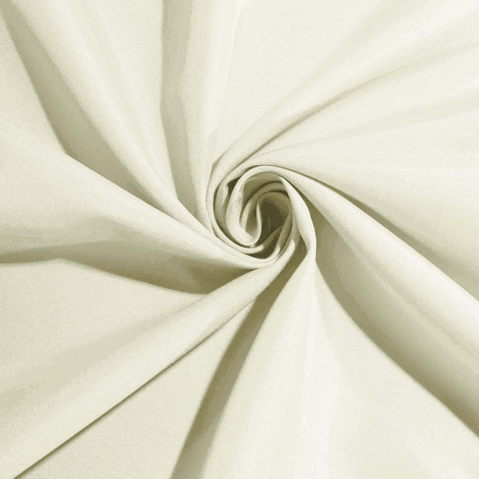 5 Pack Premium Polyester Napkins 20"x20" Ivory - Durable & Wrinkle Resistant Dinner Napkins - Image 3