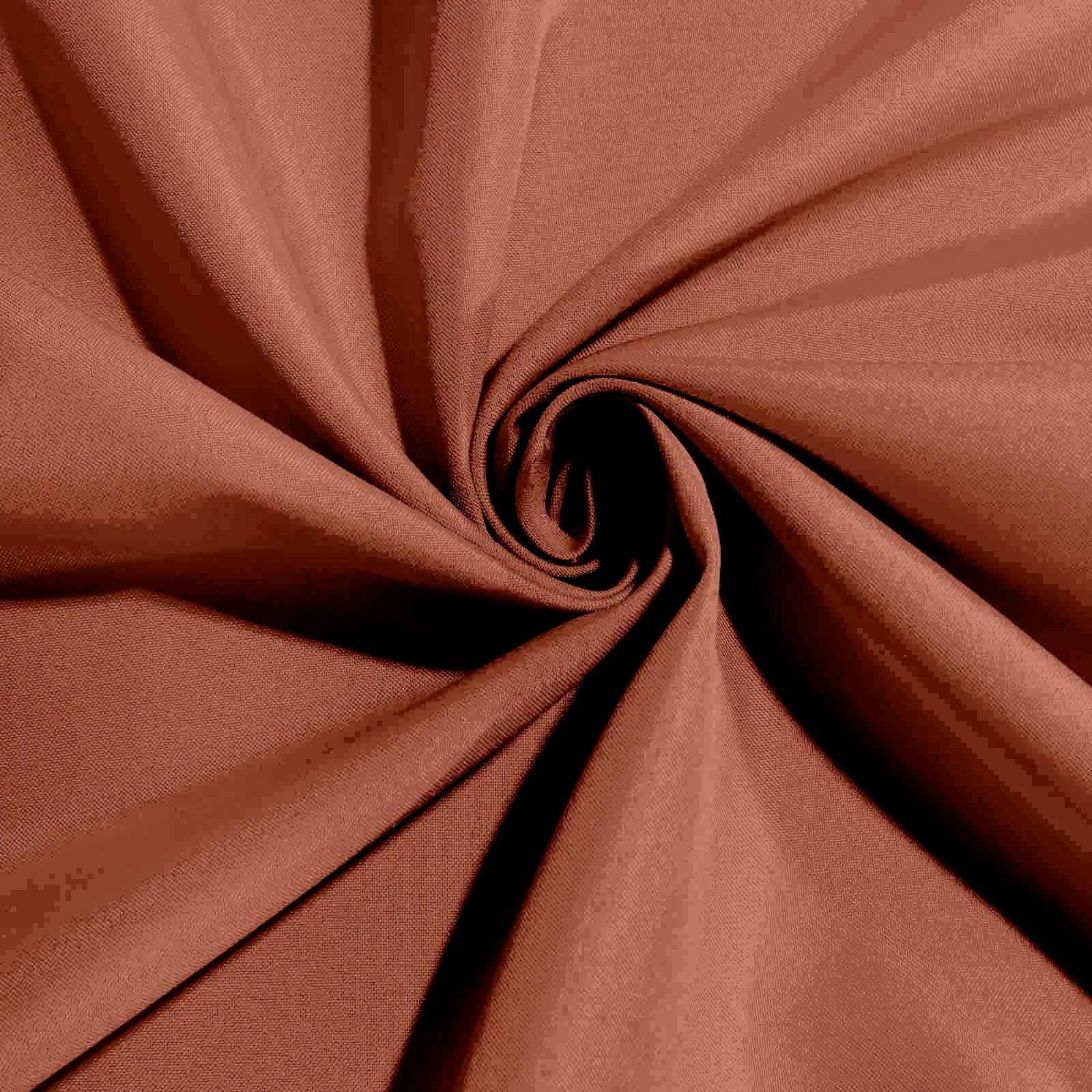 5 Pack Premium Polyester Napkins 20"x20" Terracotta (Rust) - Durable & Wrinkle Resistant Dinner Napkins - Image 3