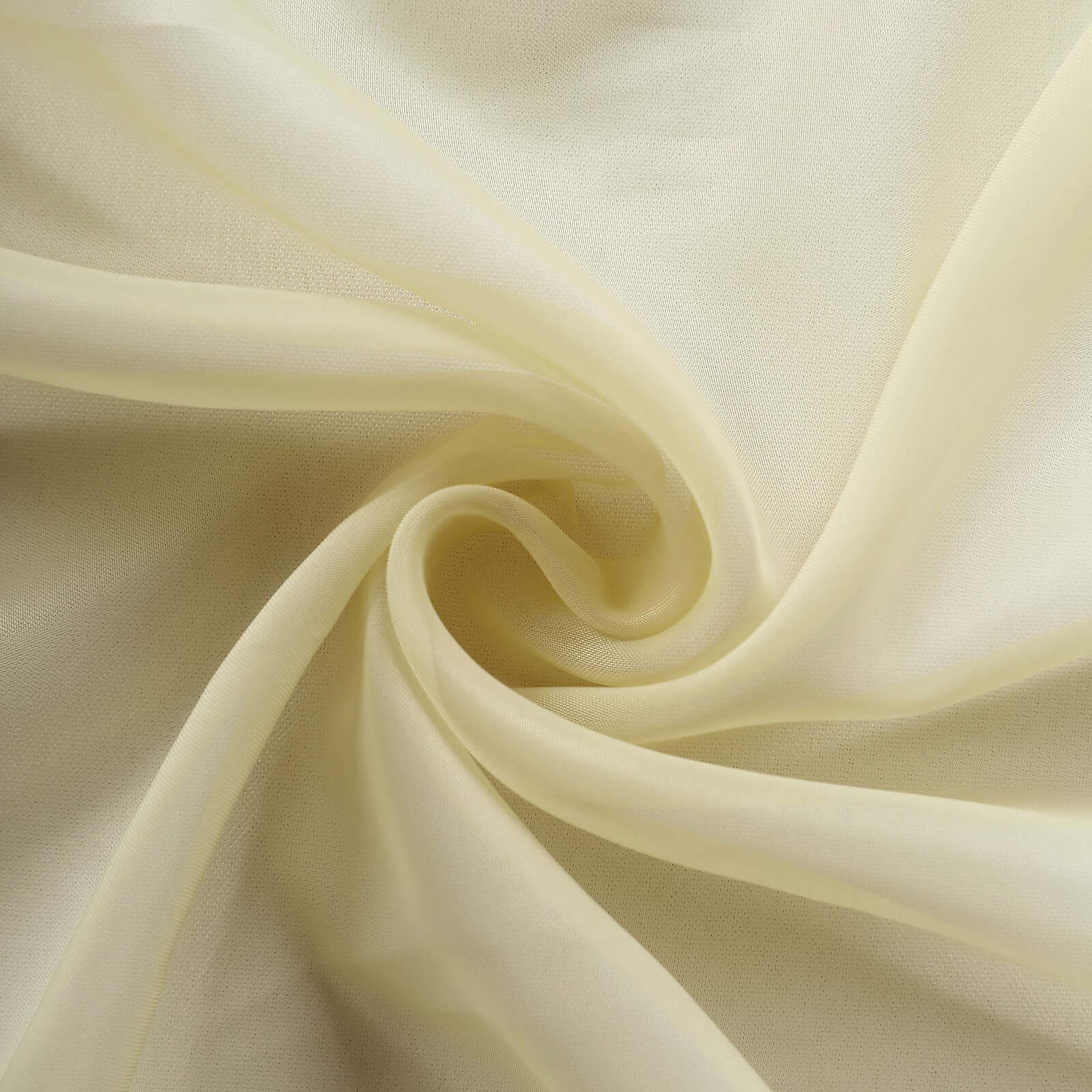 5 Pack Chiffon Chair Sashes 22"x78" Champagne - Sheer Designer Chair Bows - Image 7