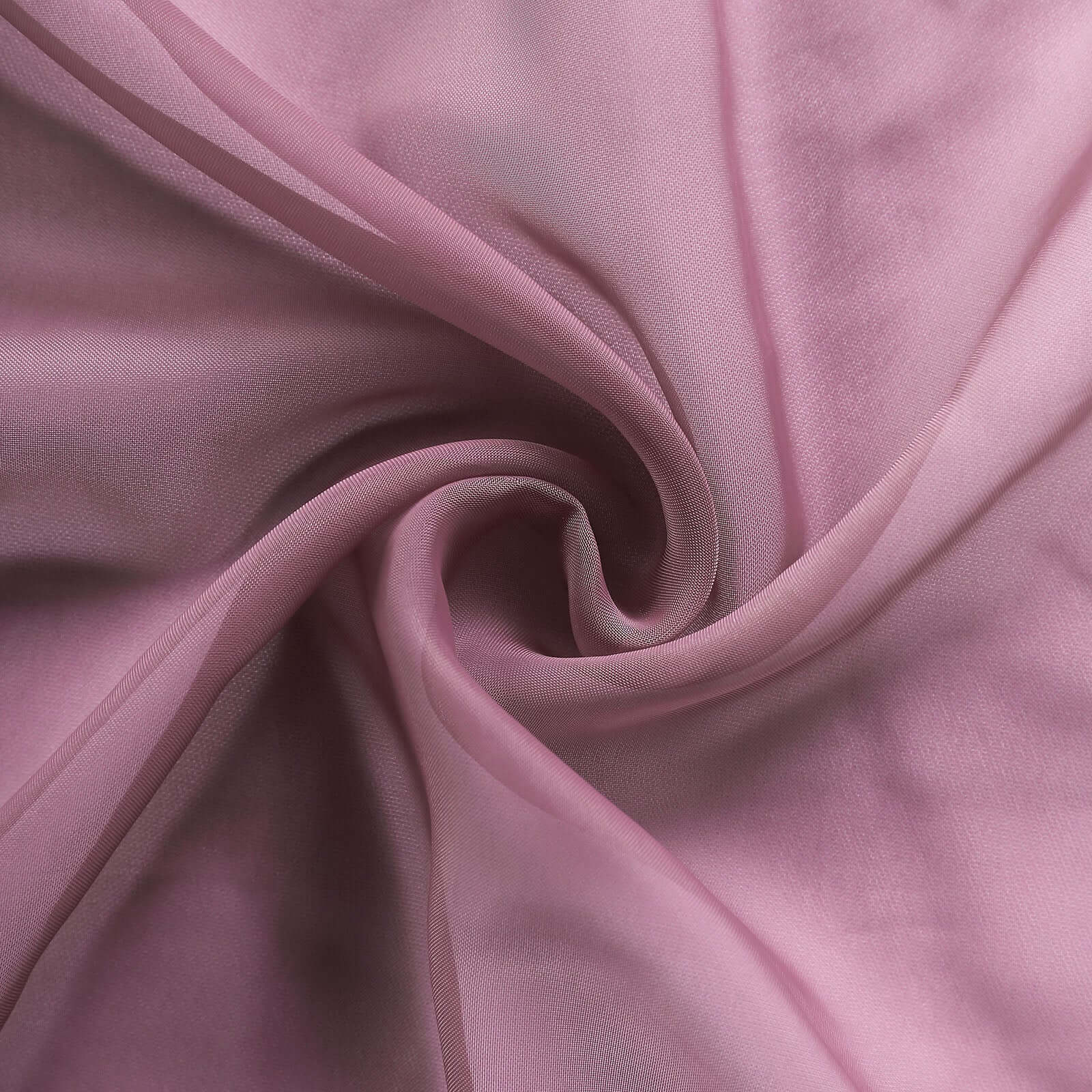 5 Pack Chiffon Chair Sashes 22"x78" Mauve Cinnamon Rose - Sheer Designer Chair Bows - Image 8