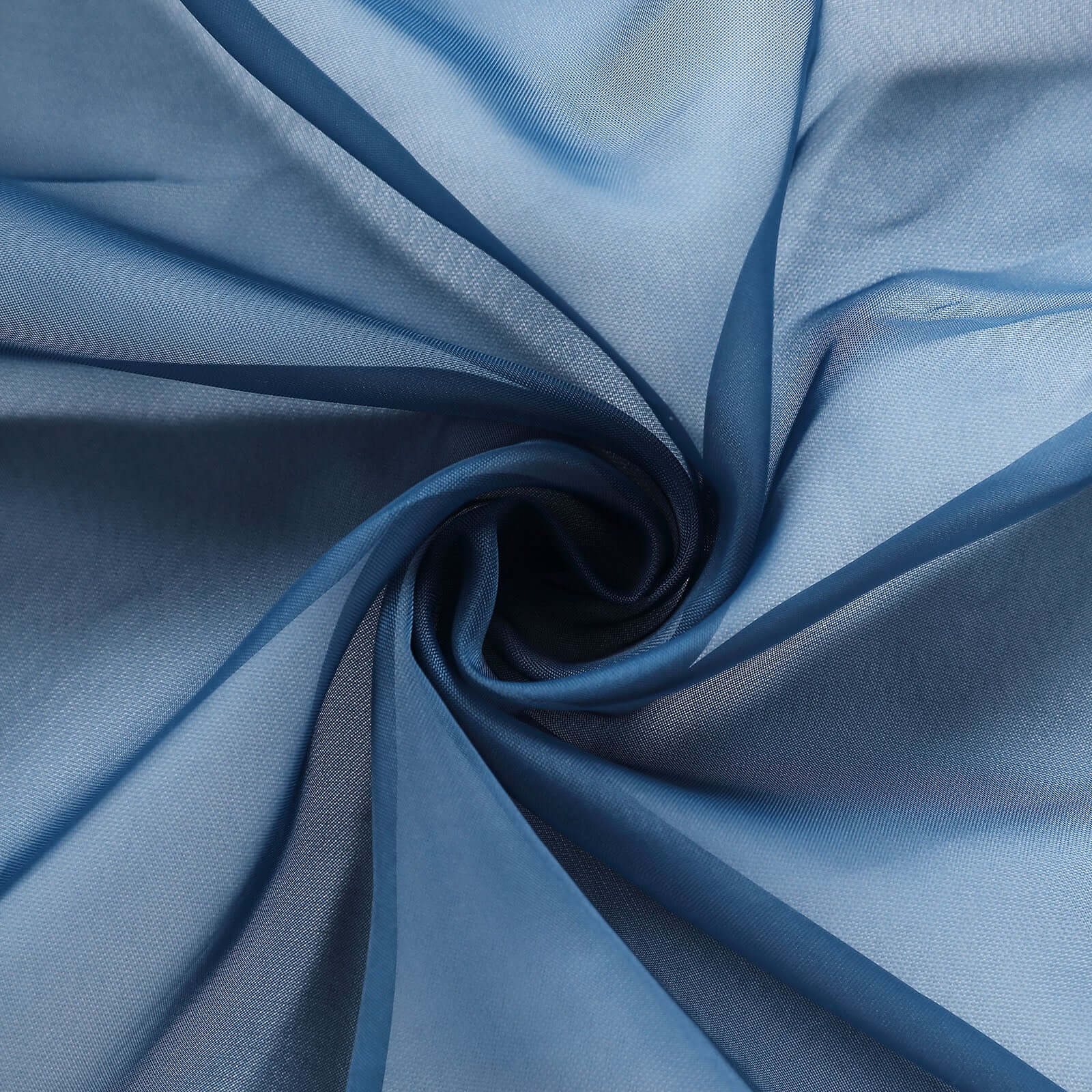 5 Pack Chiffon Chair Sashes 22"x78" Navy Blue - Sheer Designer Chair Bows - Image 8