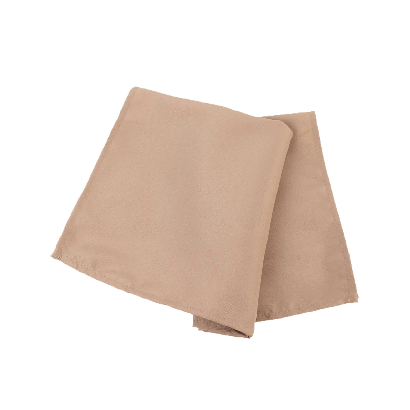 5 Pack Commercial Grade Polyester Napkins 20"x20" Nude - 220GSM Stain & Wrinkle Resistant Cloth Napkins - Image 6