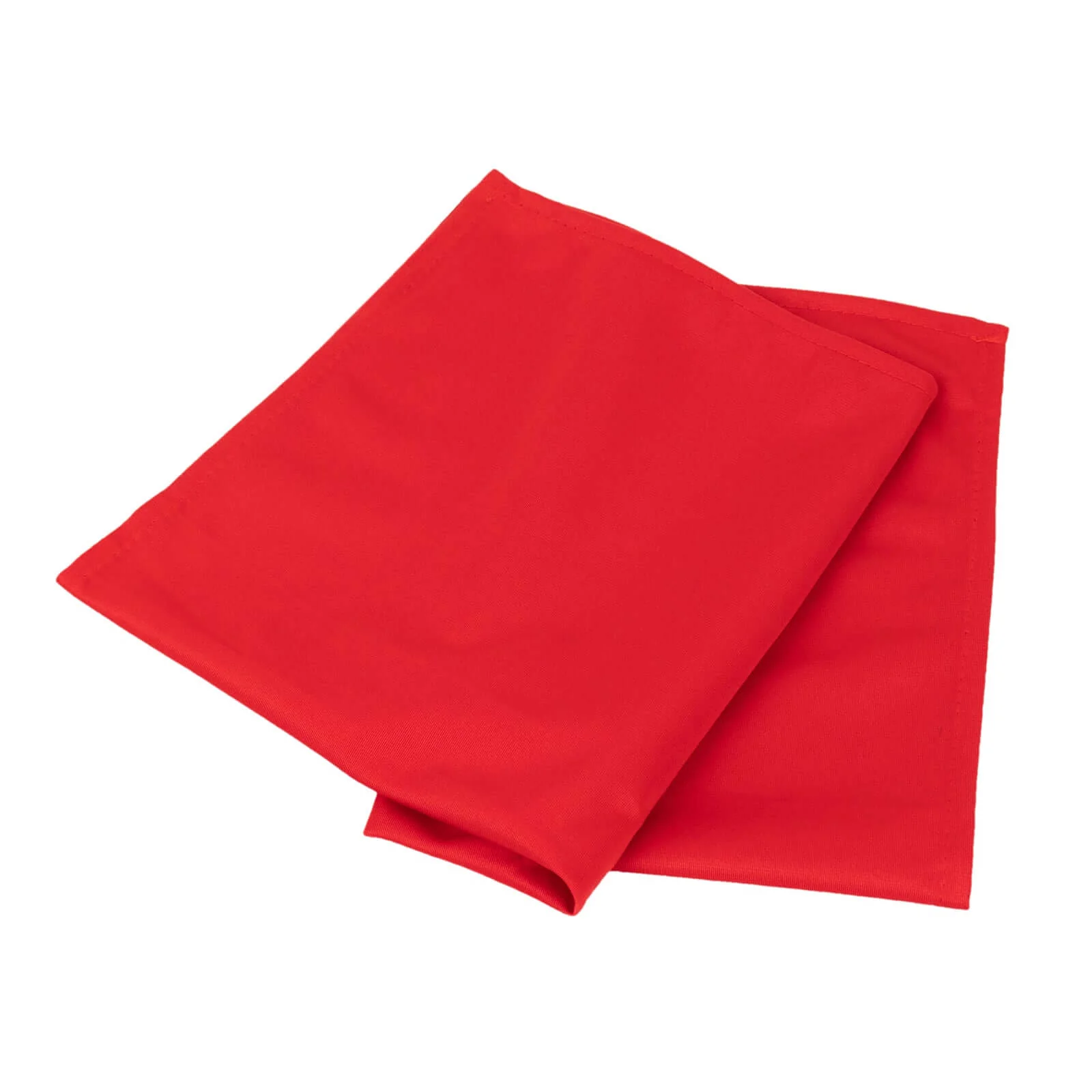 5 Pack Scuba Napkins 20"x20" Red - Wrinkle-Free & Reusable Cloth Napkins - Image 8