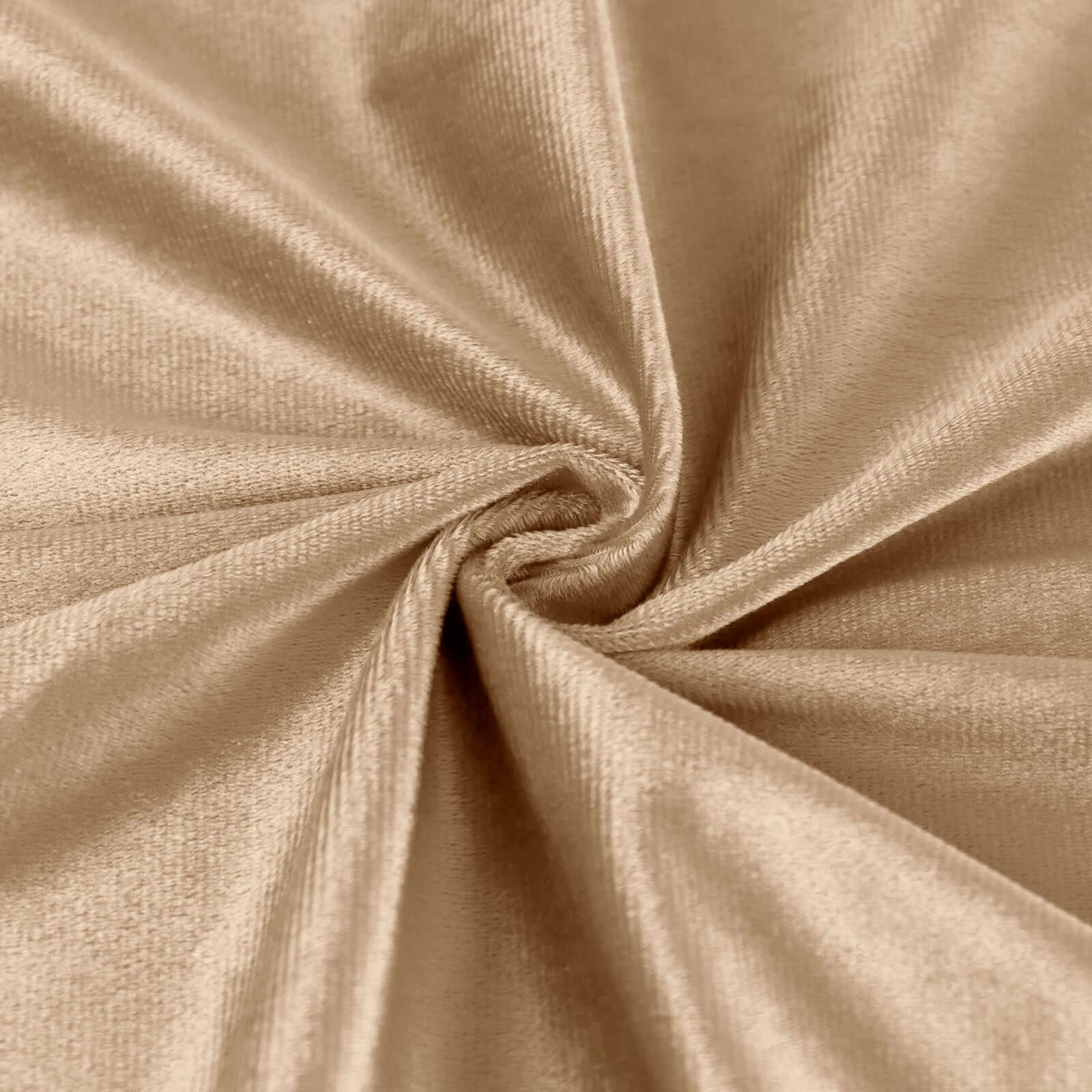 5 Pack Premium Velvet Napkins 20"x20" Champagne - Soft Sheen Finish Dinner Napkins - Image 8