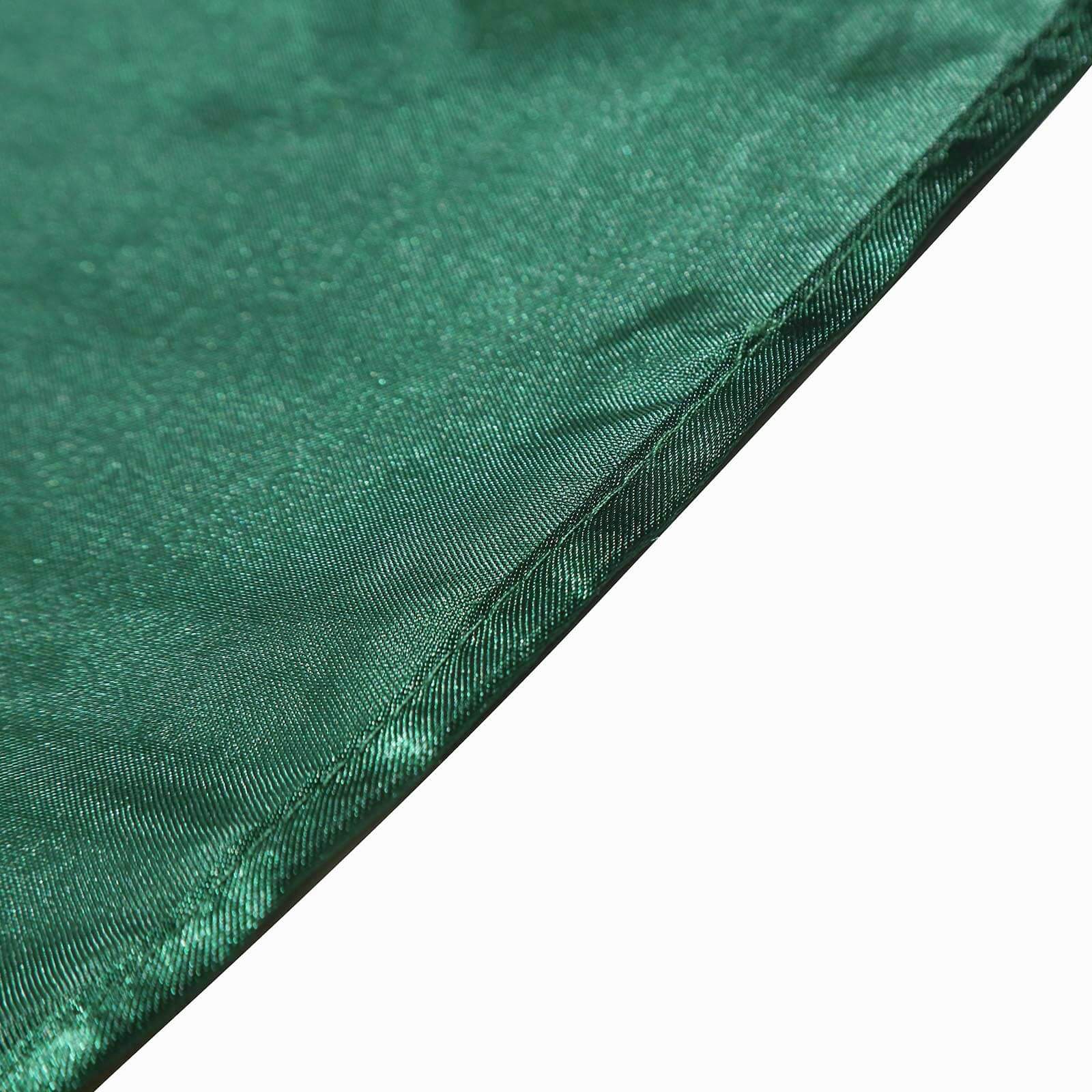 5 Pack Satin Chair Sashes 6"x106" Hunter Emerald Green - Reusable Chair Bows with Smooth Finish - Image 16